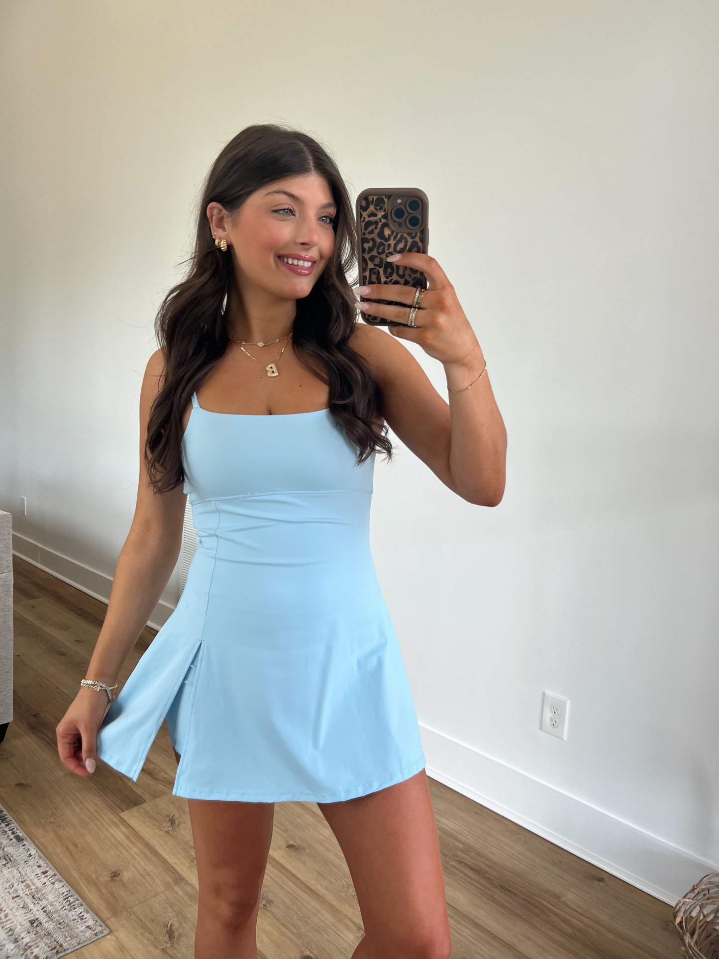 Baby Blue Athletic Dress