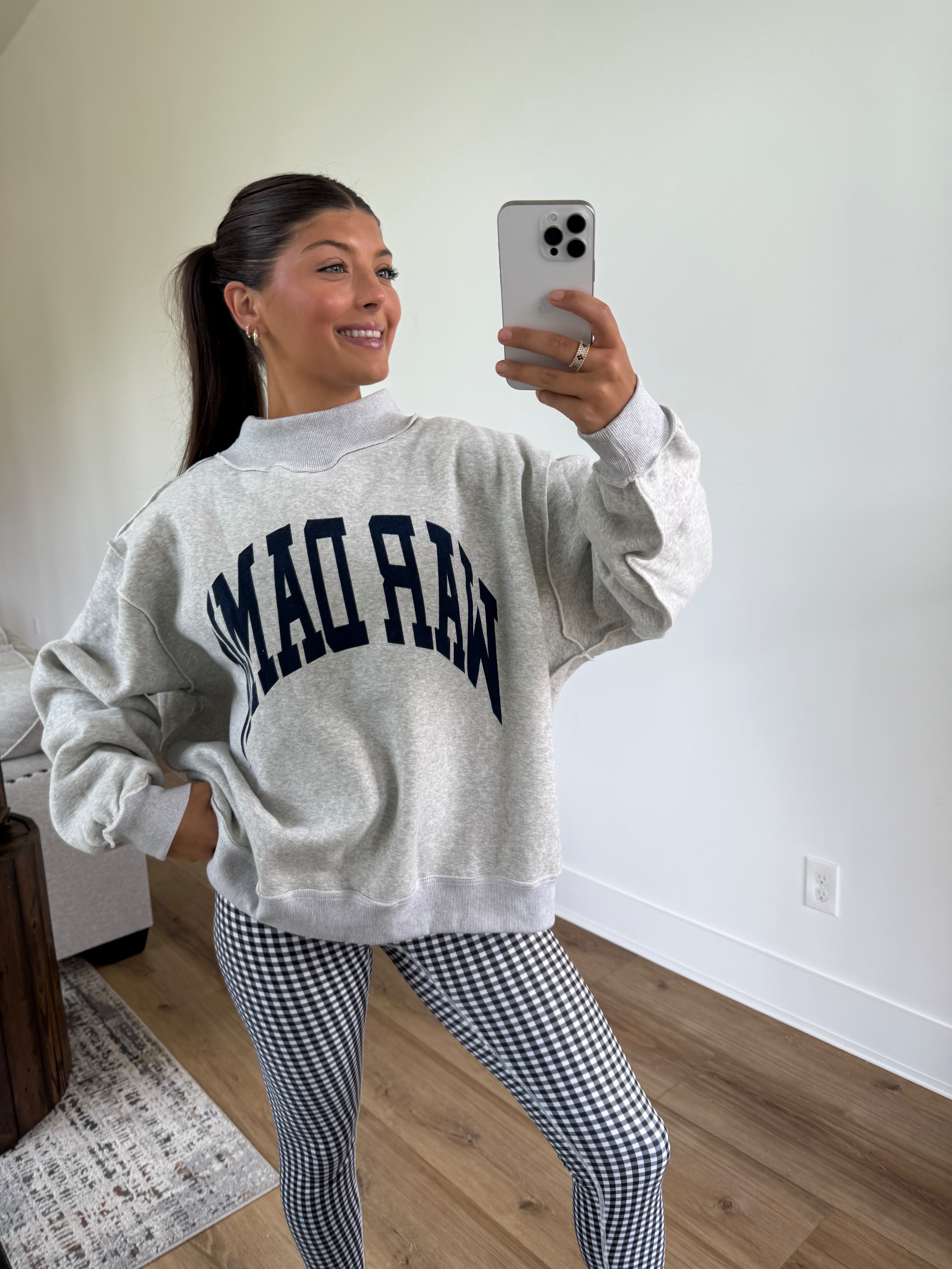 War Damn x Tigers Mockneck
