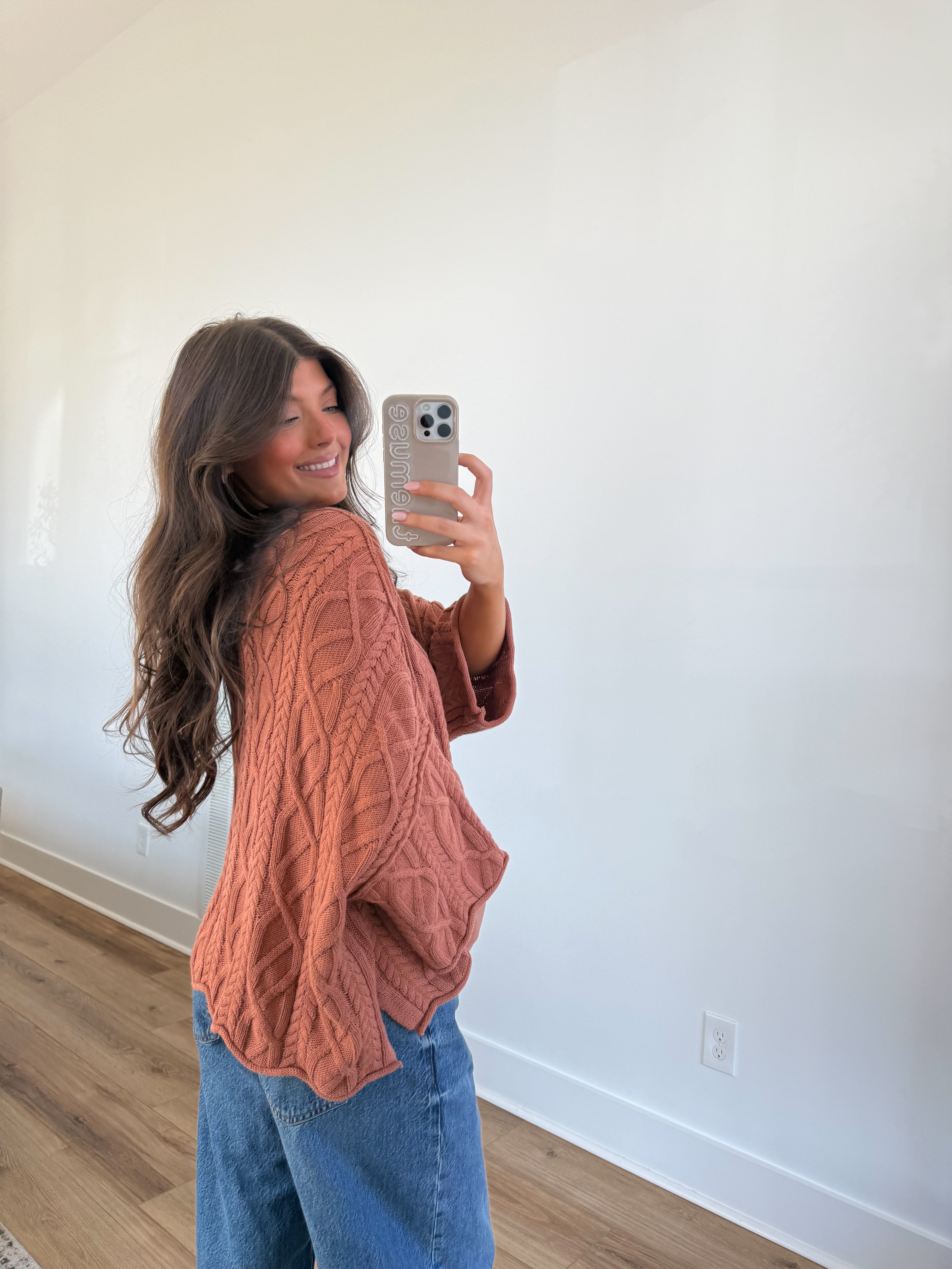 The Soft Scallop Sweater (Pumpkin)