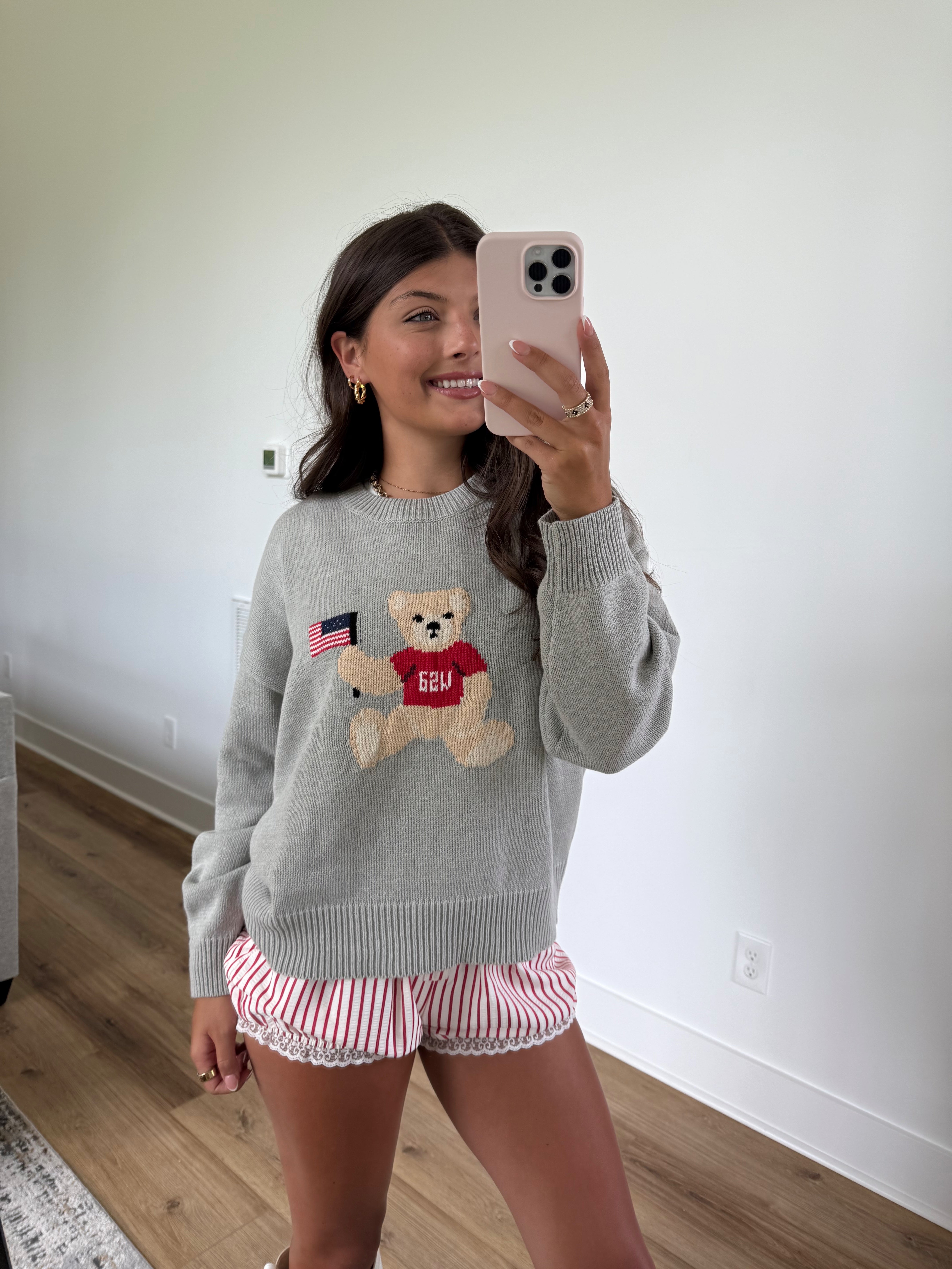 Star-Spangled Snuggles Sweater