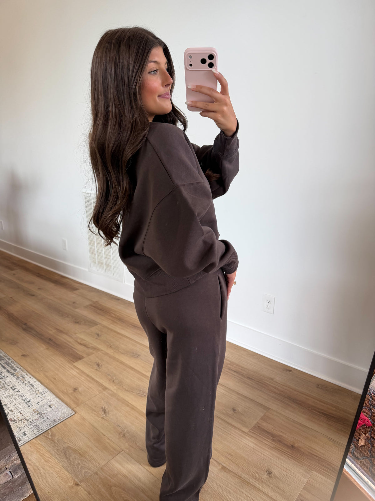 Mocha Sweatpants Set