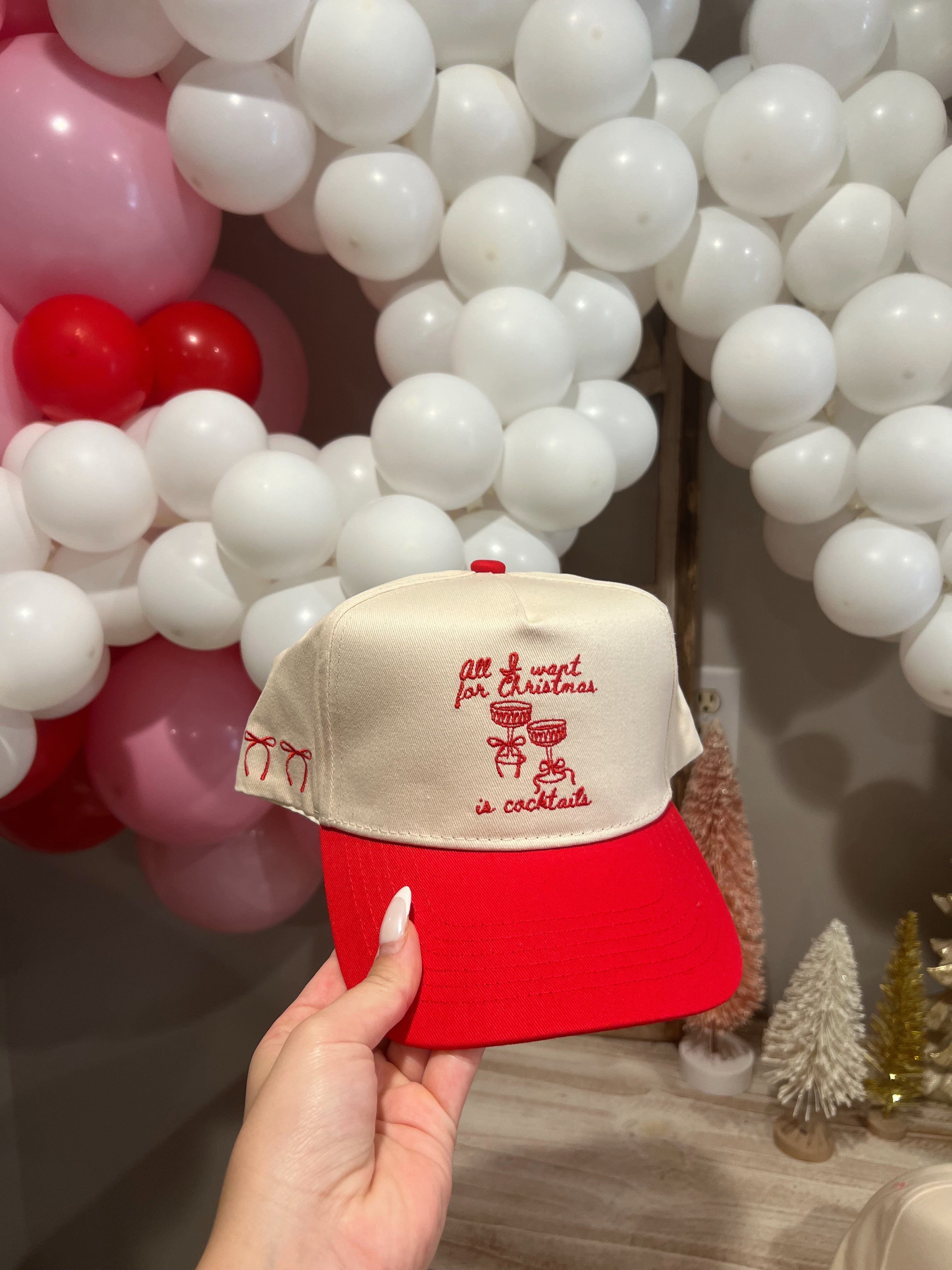 All I want for Christmas is Cocktails Hat