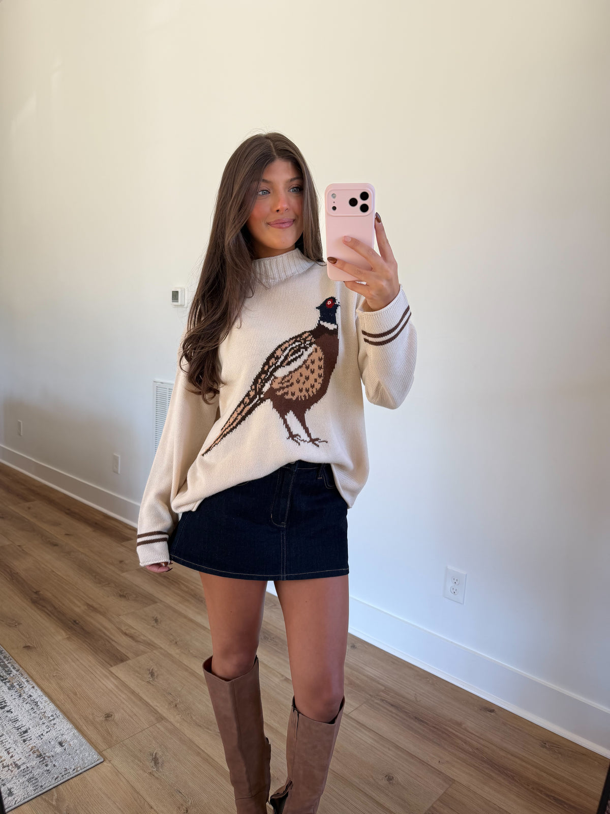 Woodland Pheasant Sweater
