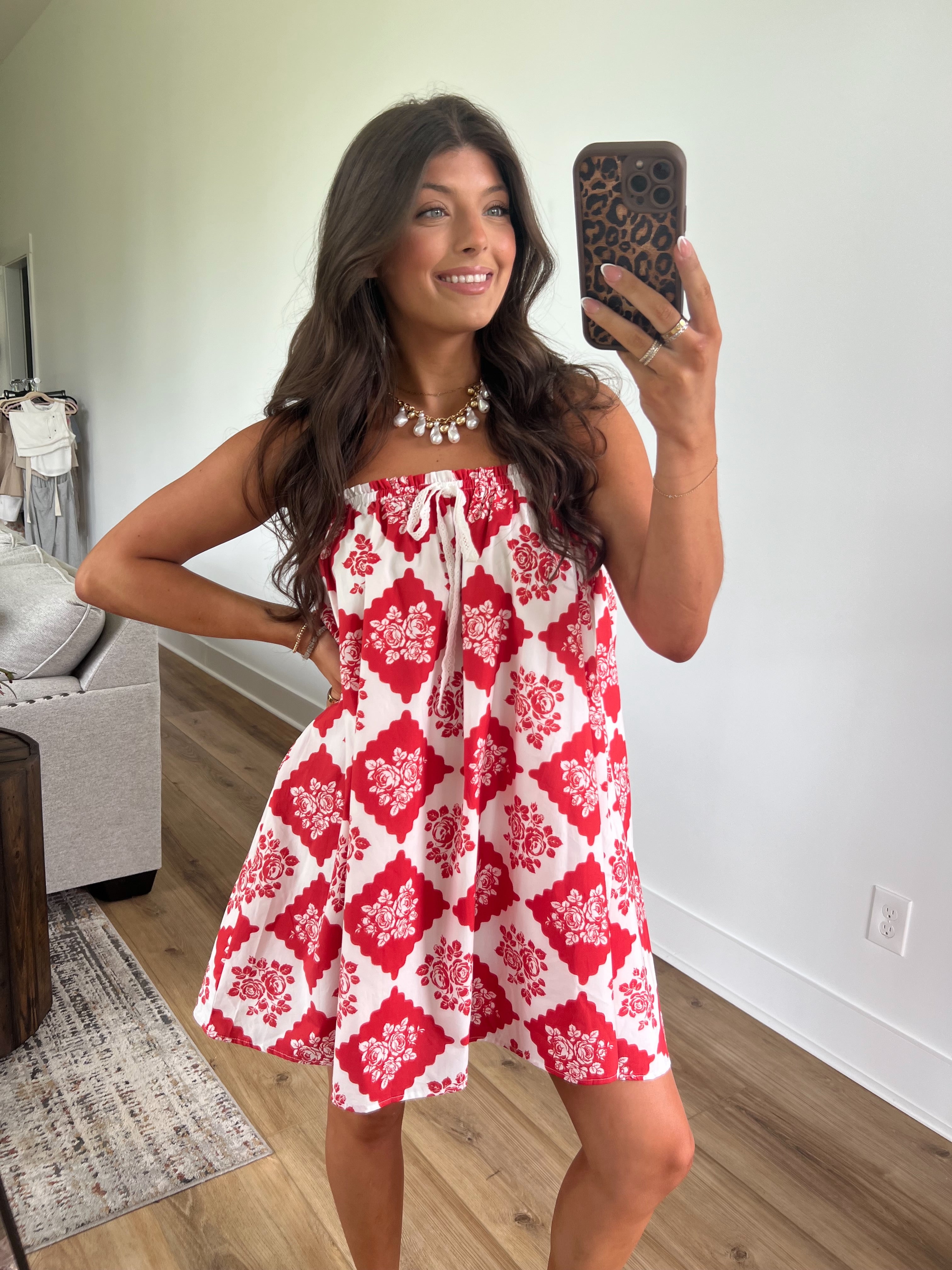 Rodeo Rose Sundress