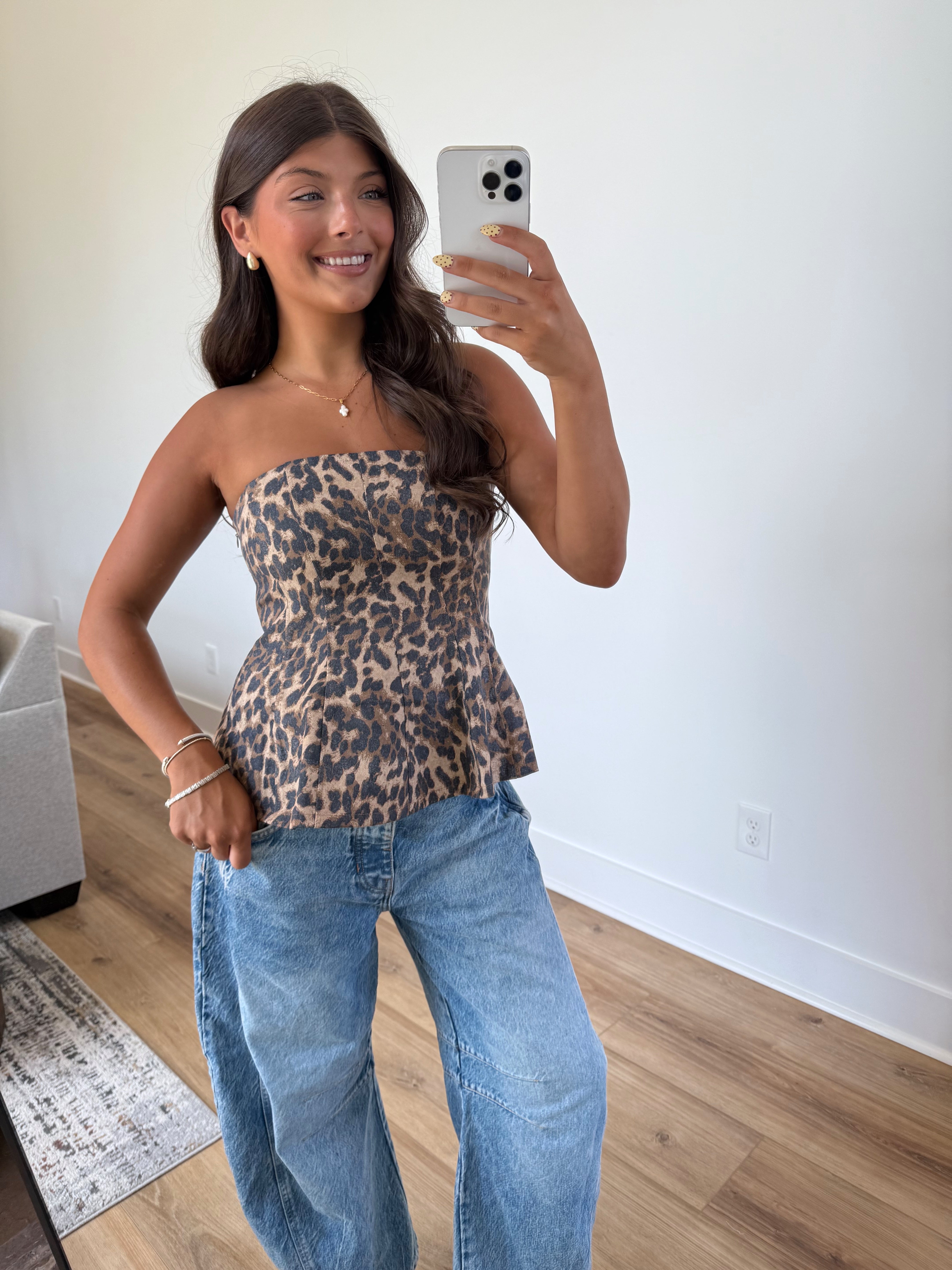 Cheetah Tube Top