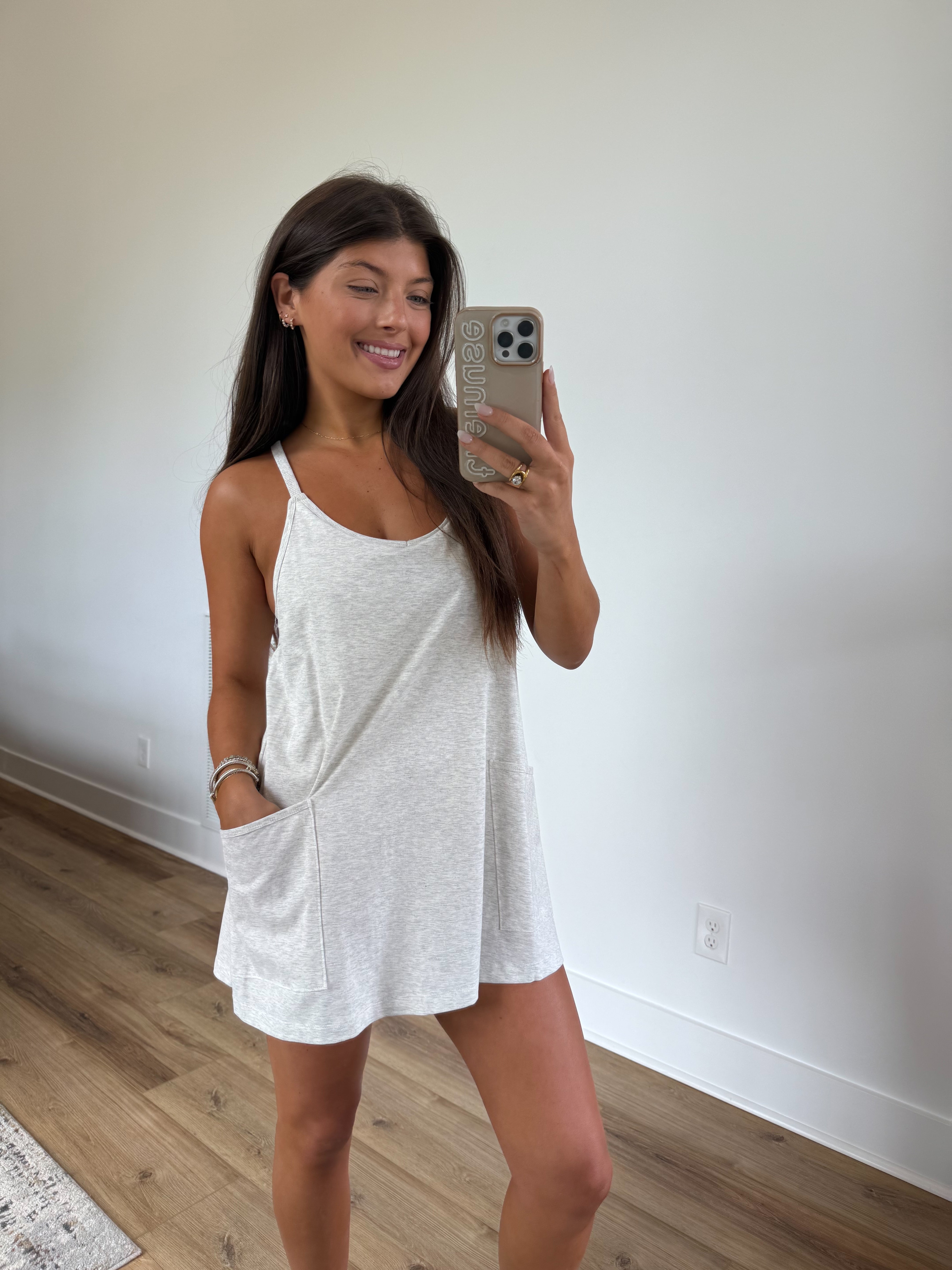 Varsity Romper Dress