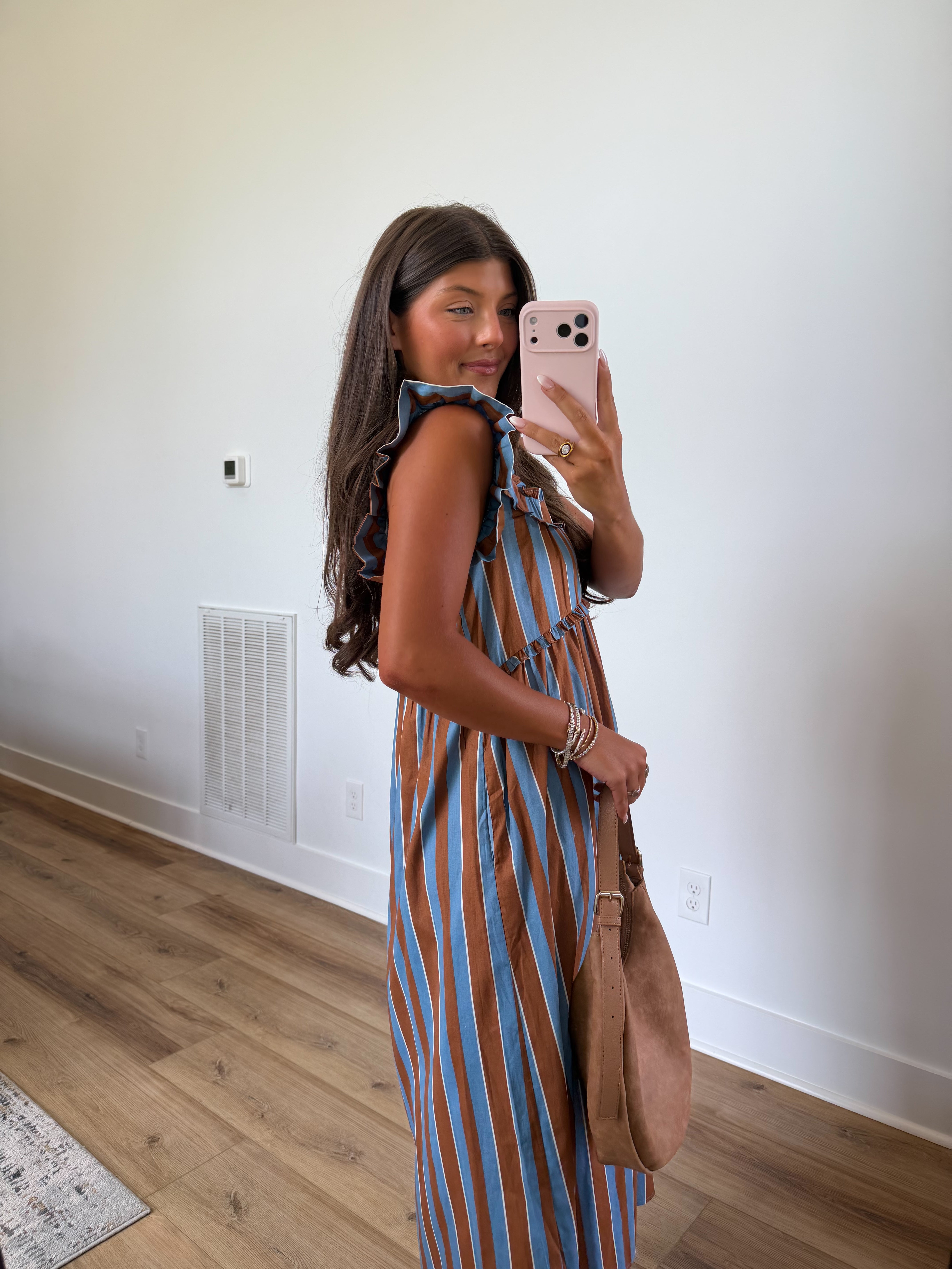 Blue Ridge Stripe Maxi