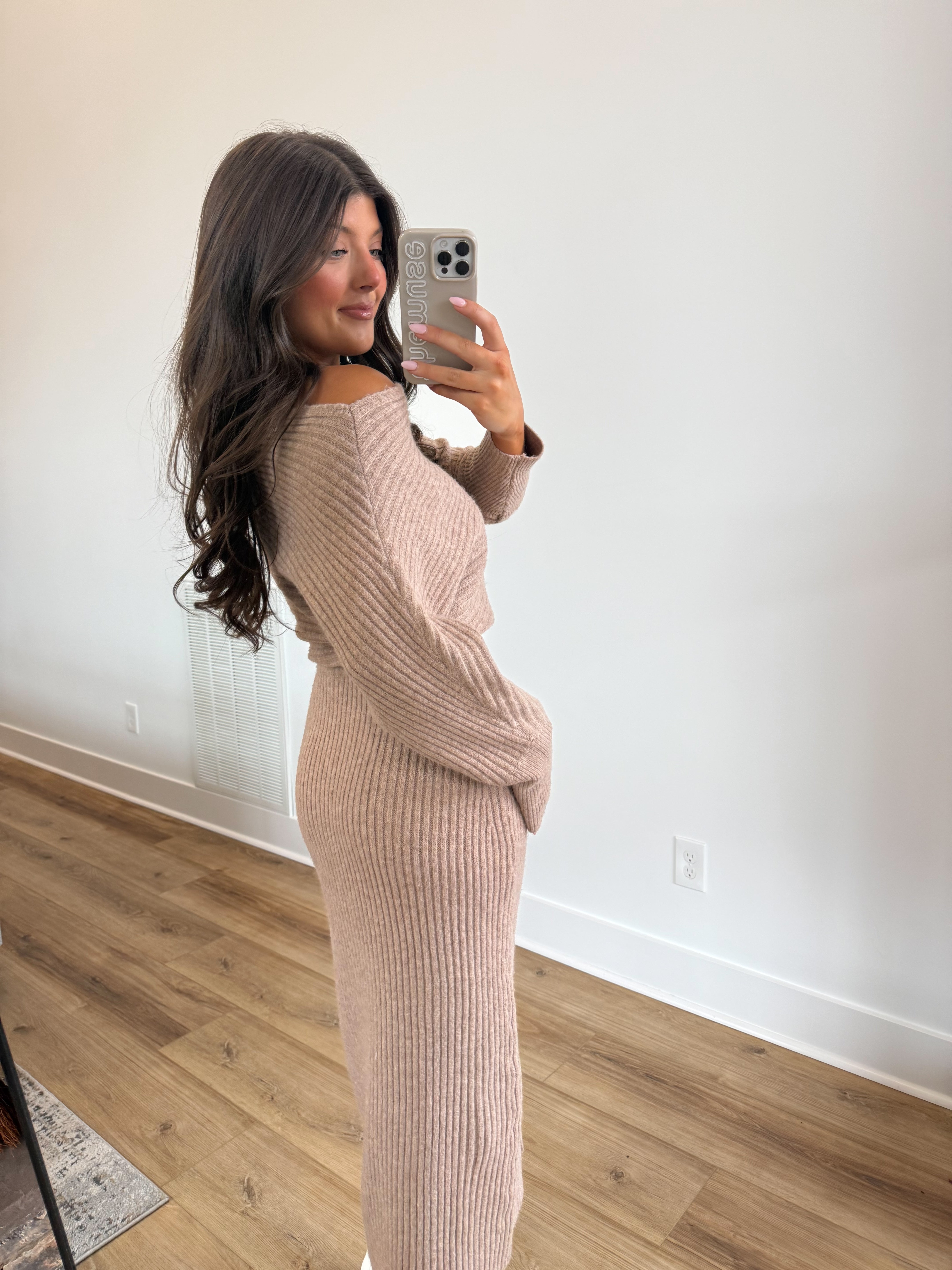 Holiday Toast Knit Dress