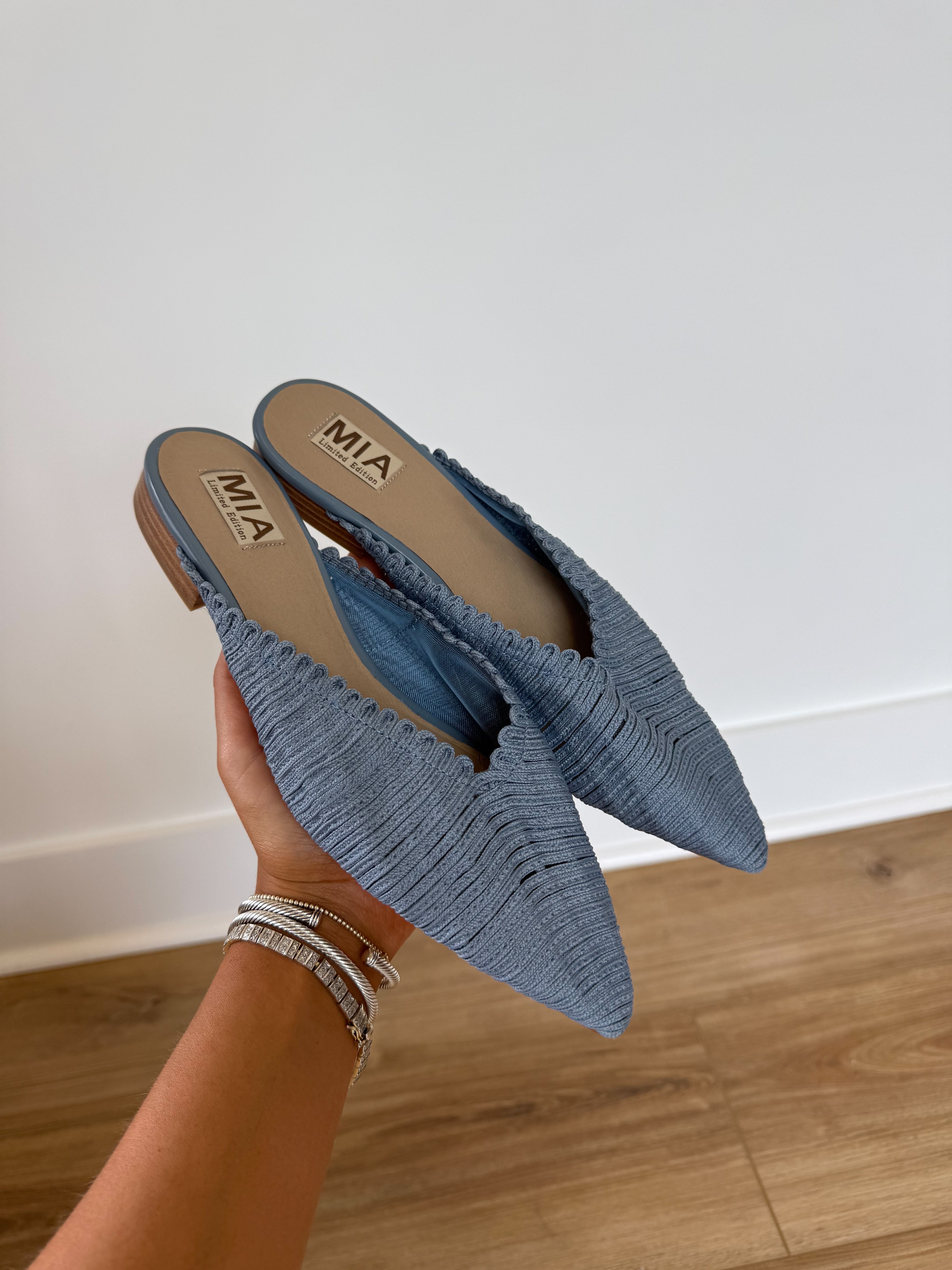 The Denim Mule