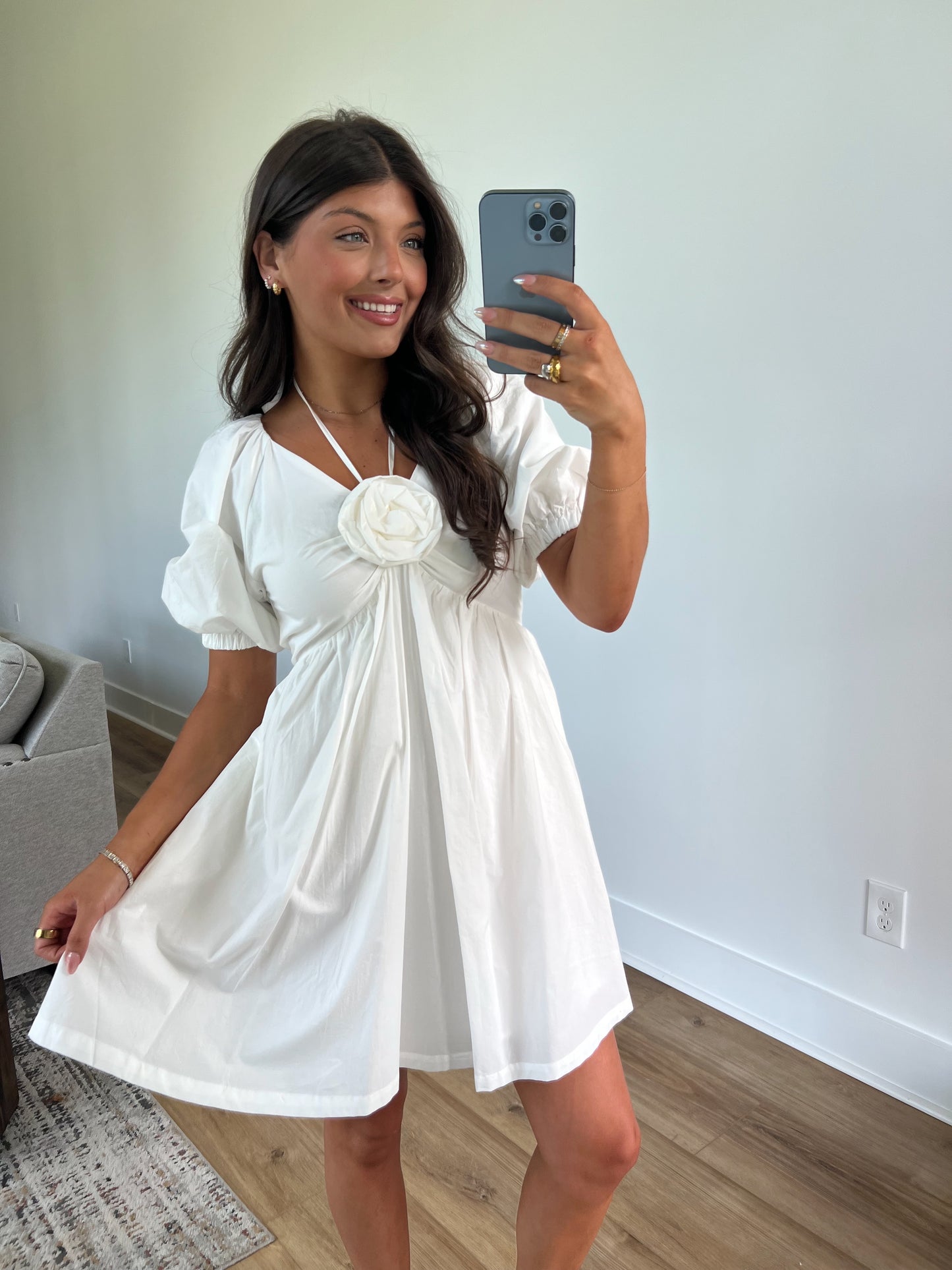 Final Rose Mini Dress