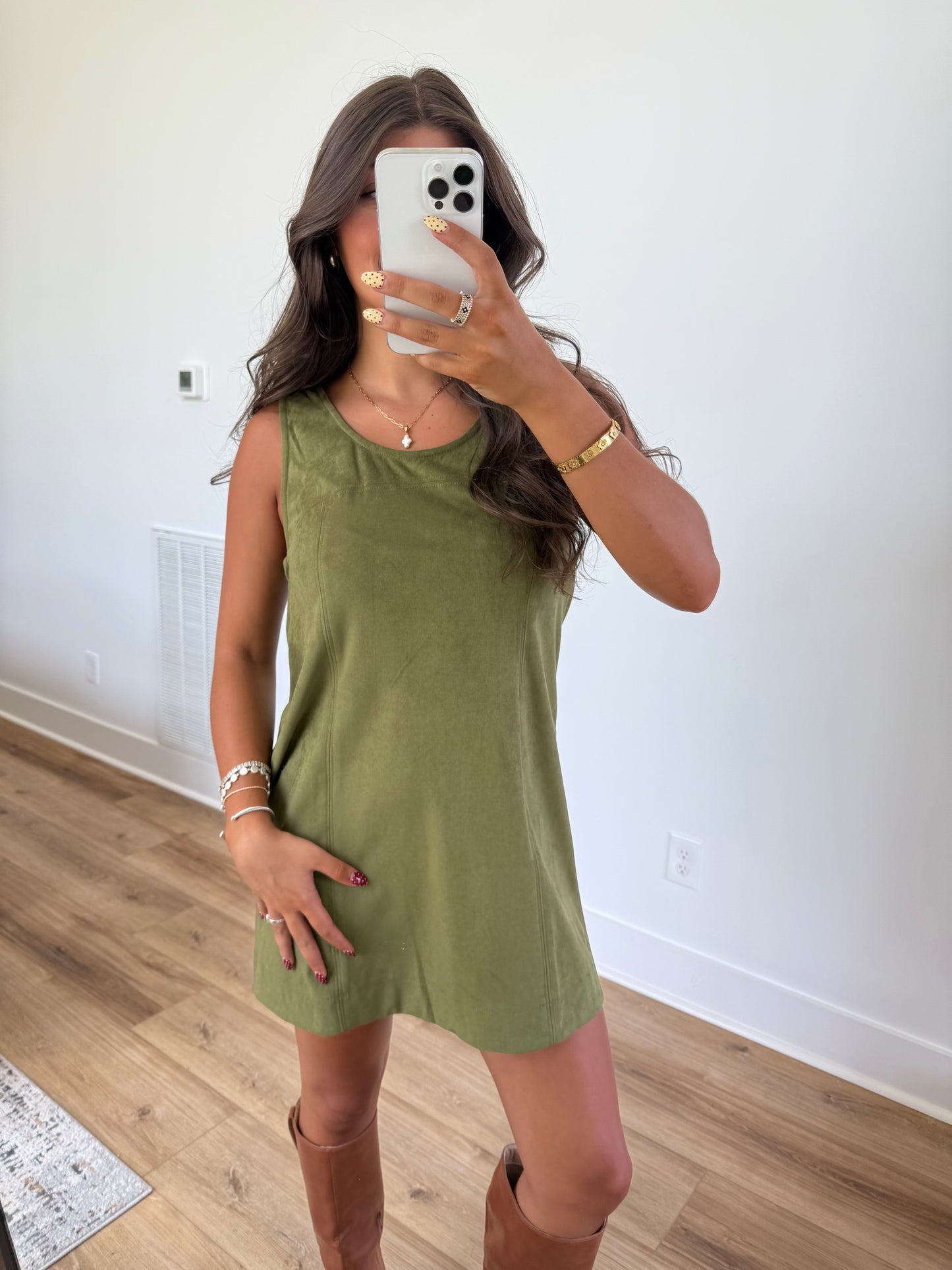 Pine Suede Mini