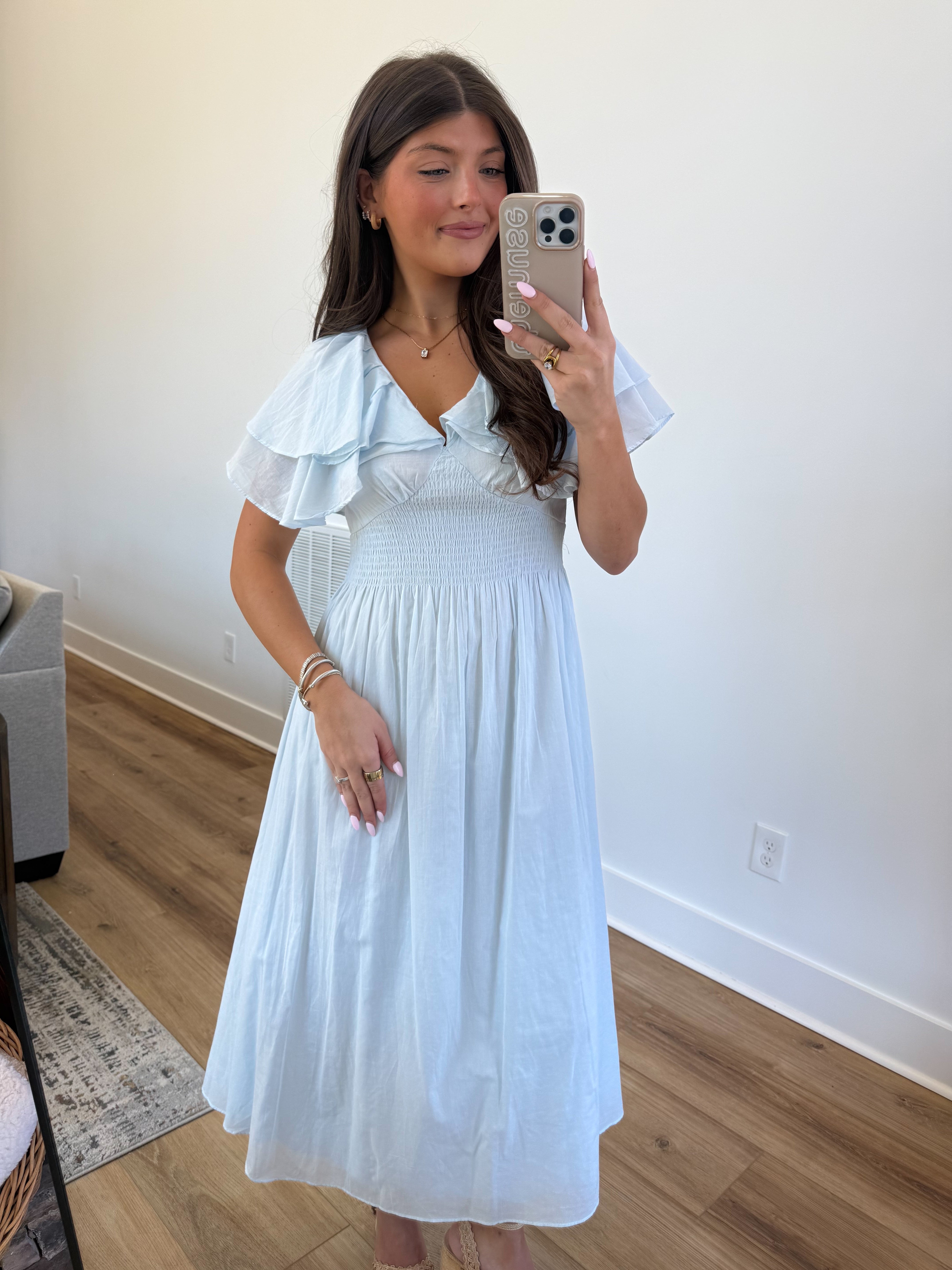 The Airy Blue Dress