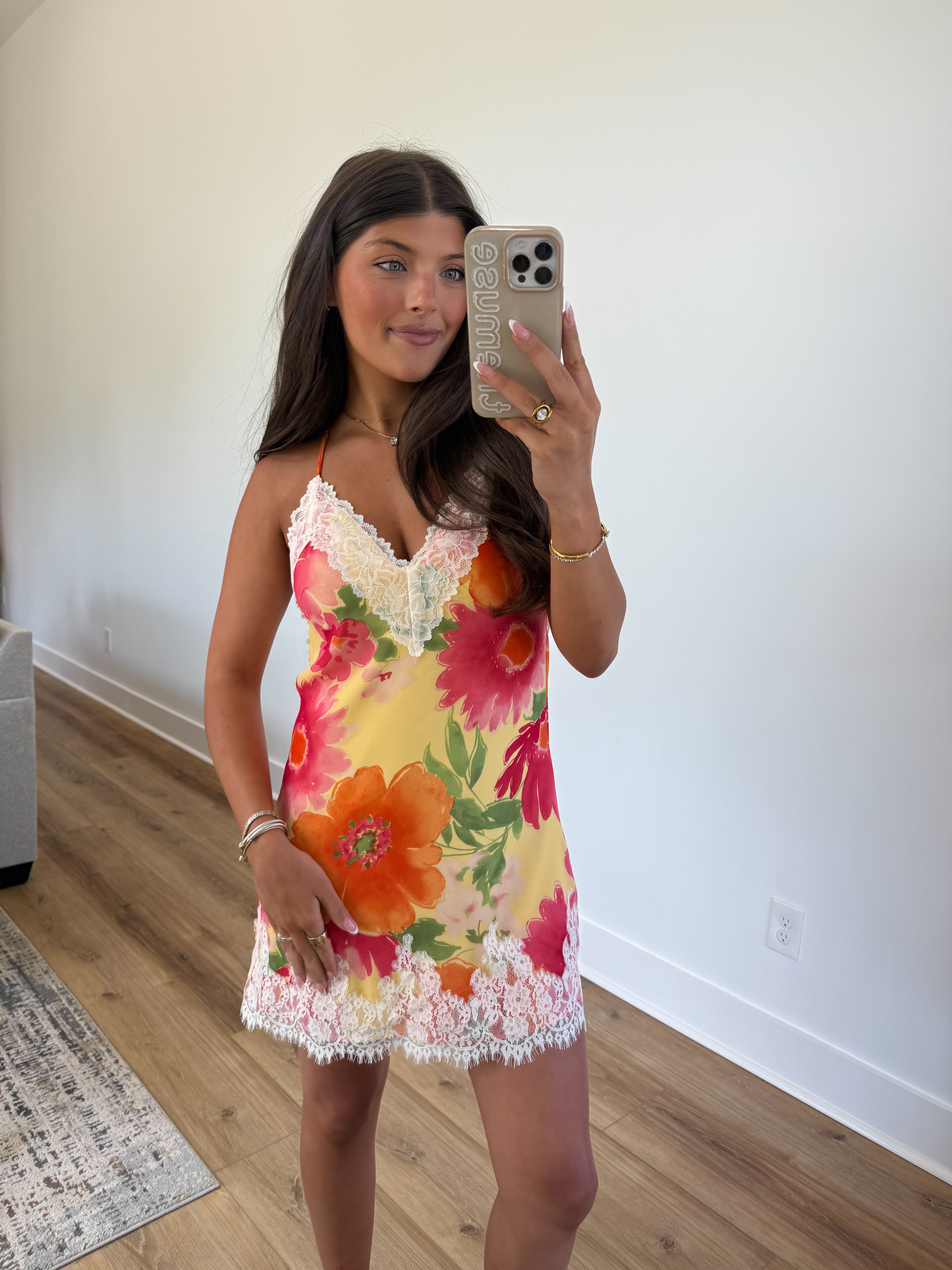 Zara Lace Mini Dress