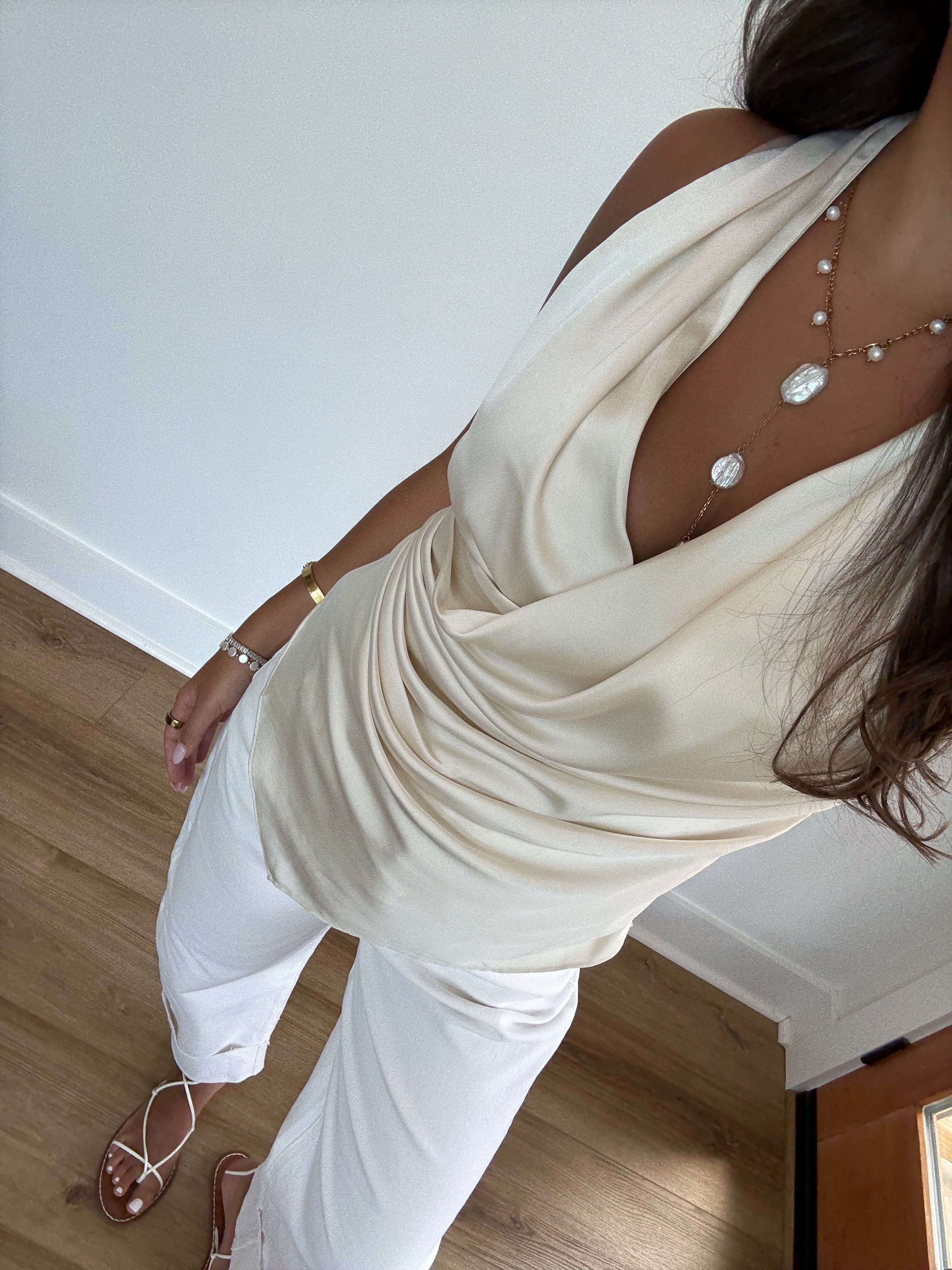 The Delilah Top (Cream)