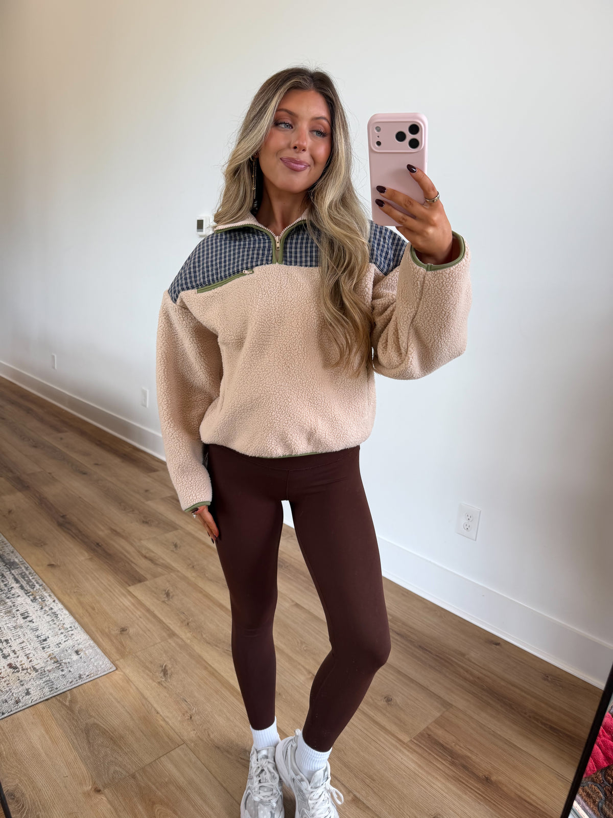 David Sherpa Quarter Zip