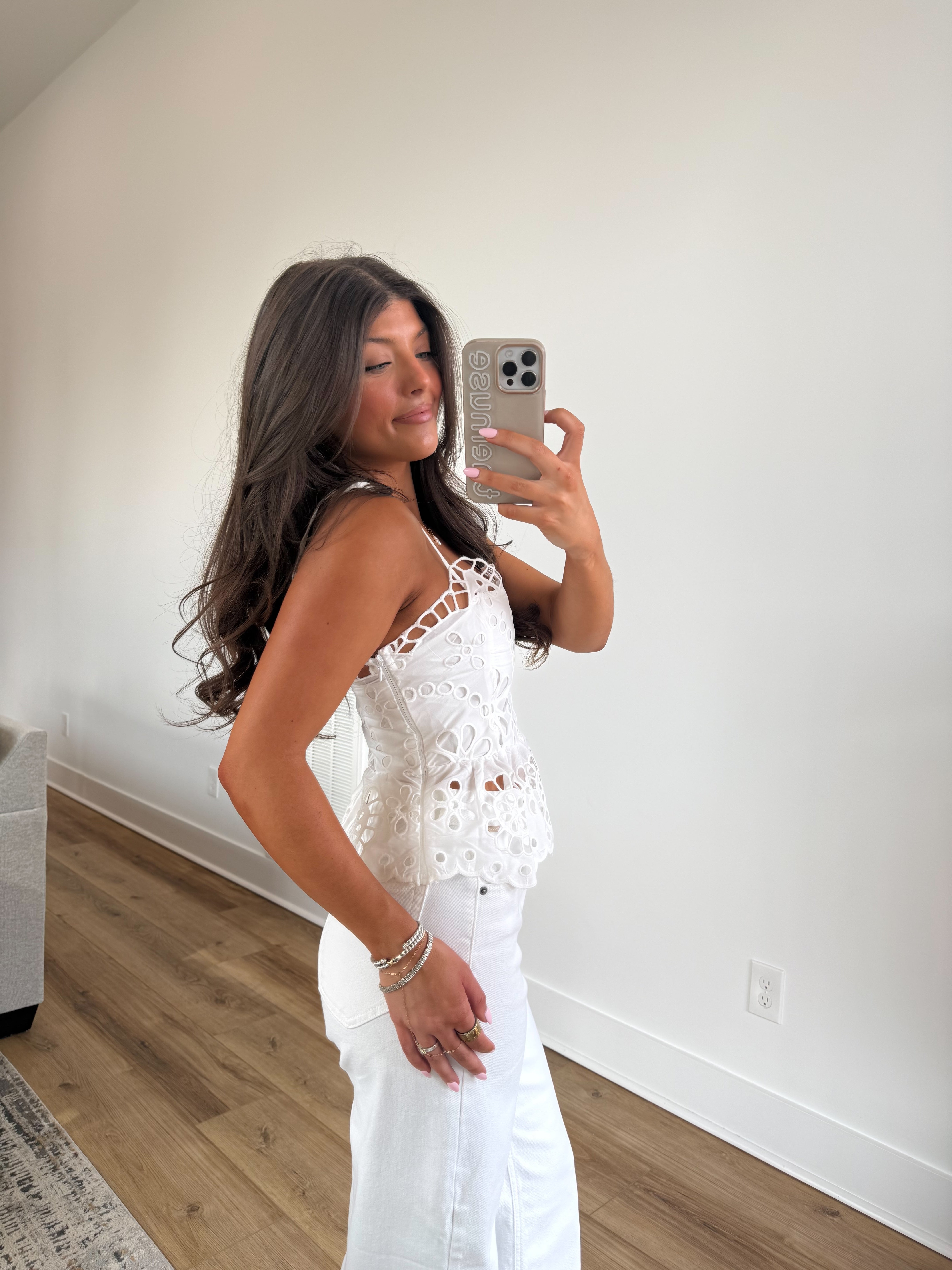 The Heirloom Eyelet Top