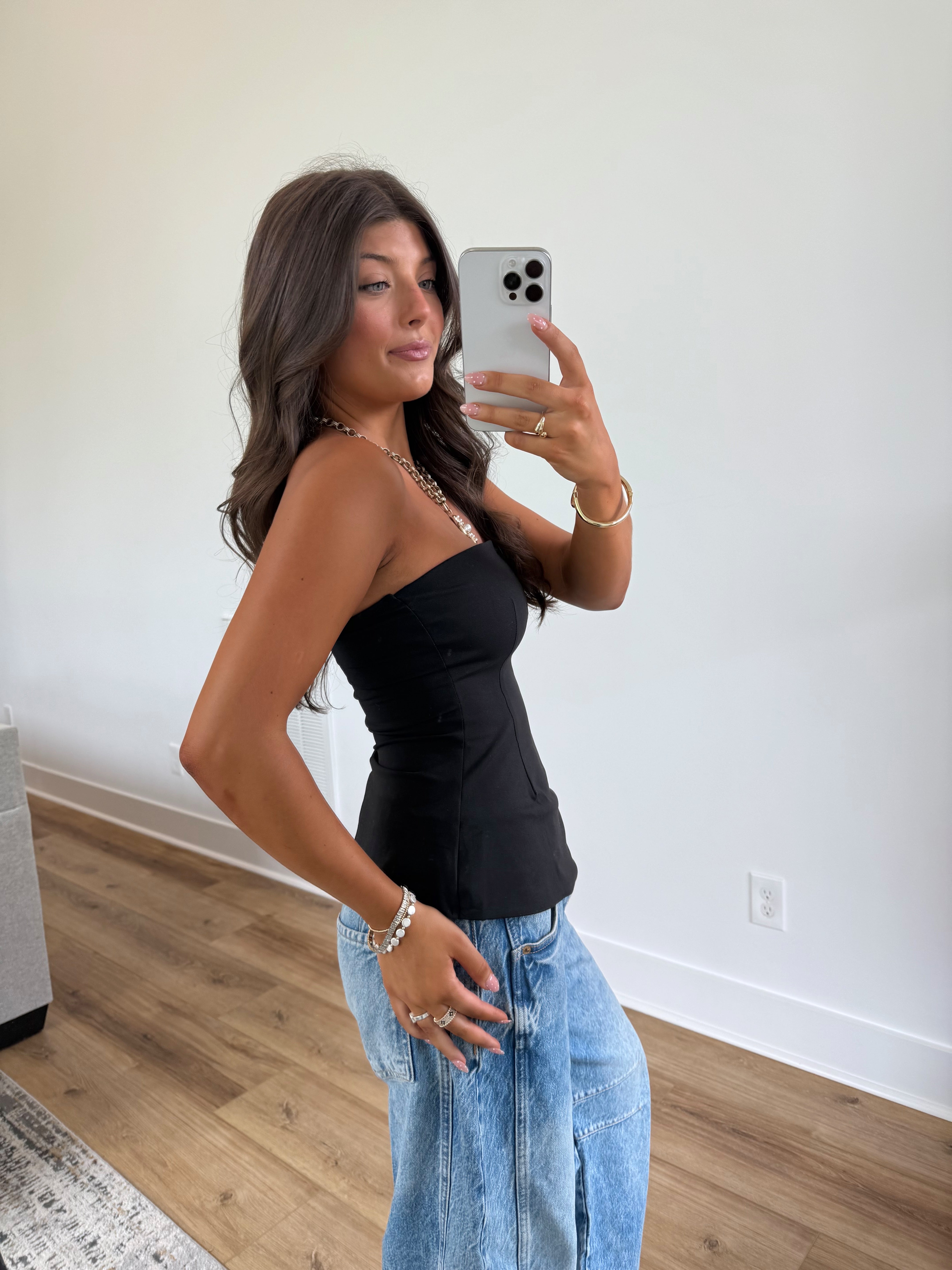 The Evening Top (Black)