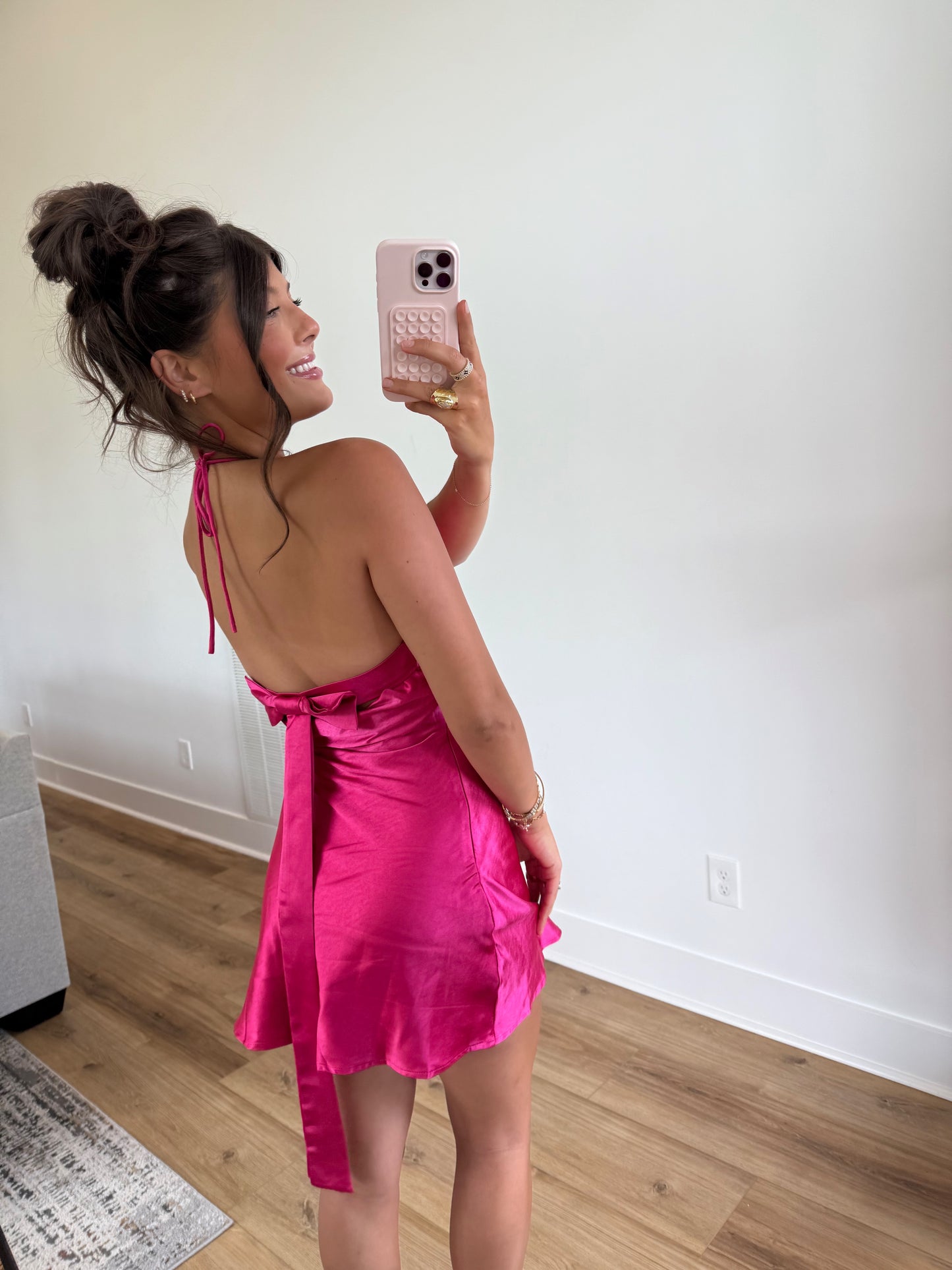 Hot Shot Satin Mini