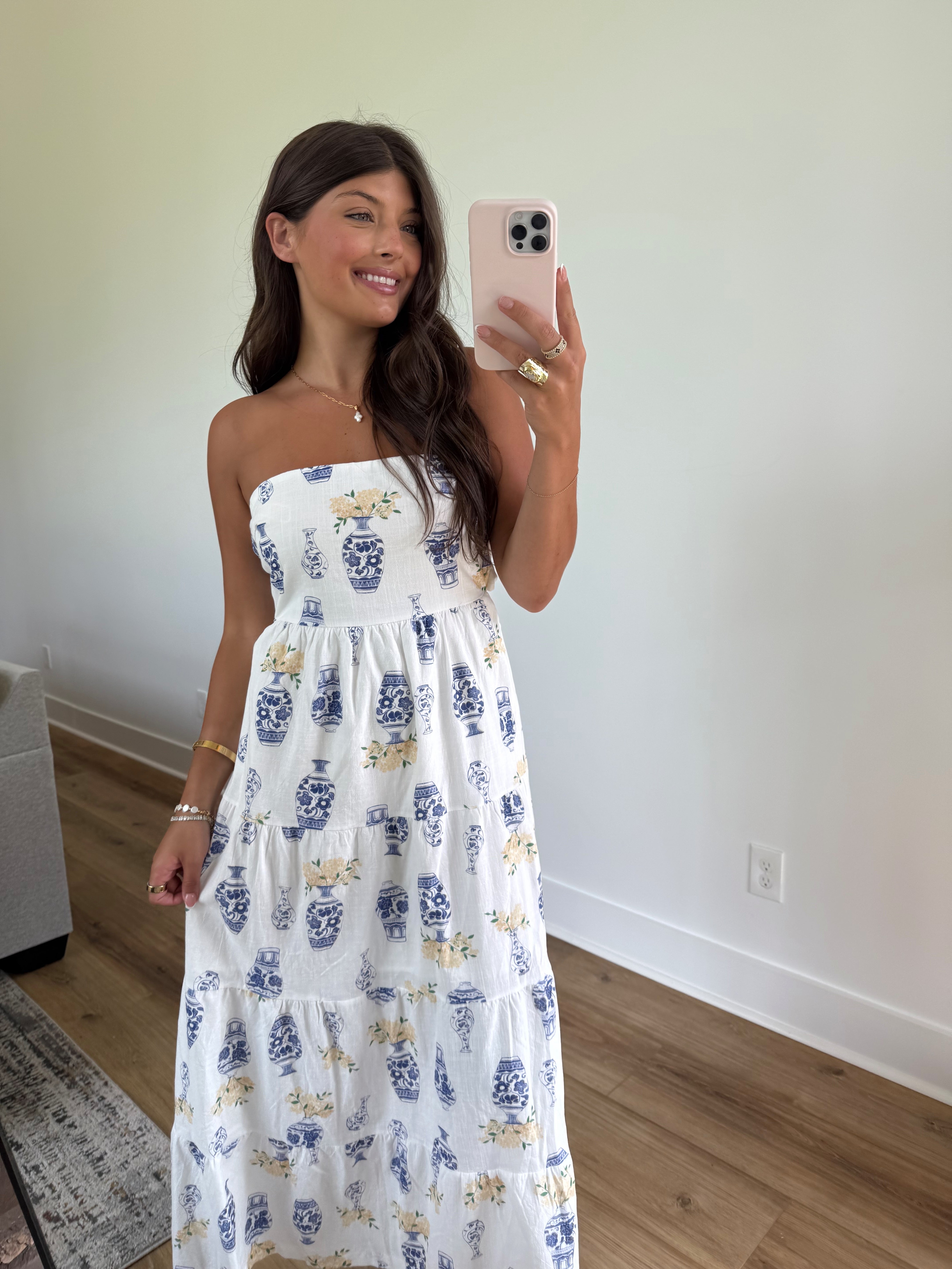 Mediterranean Muse Maxi Dress