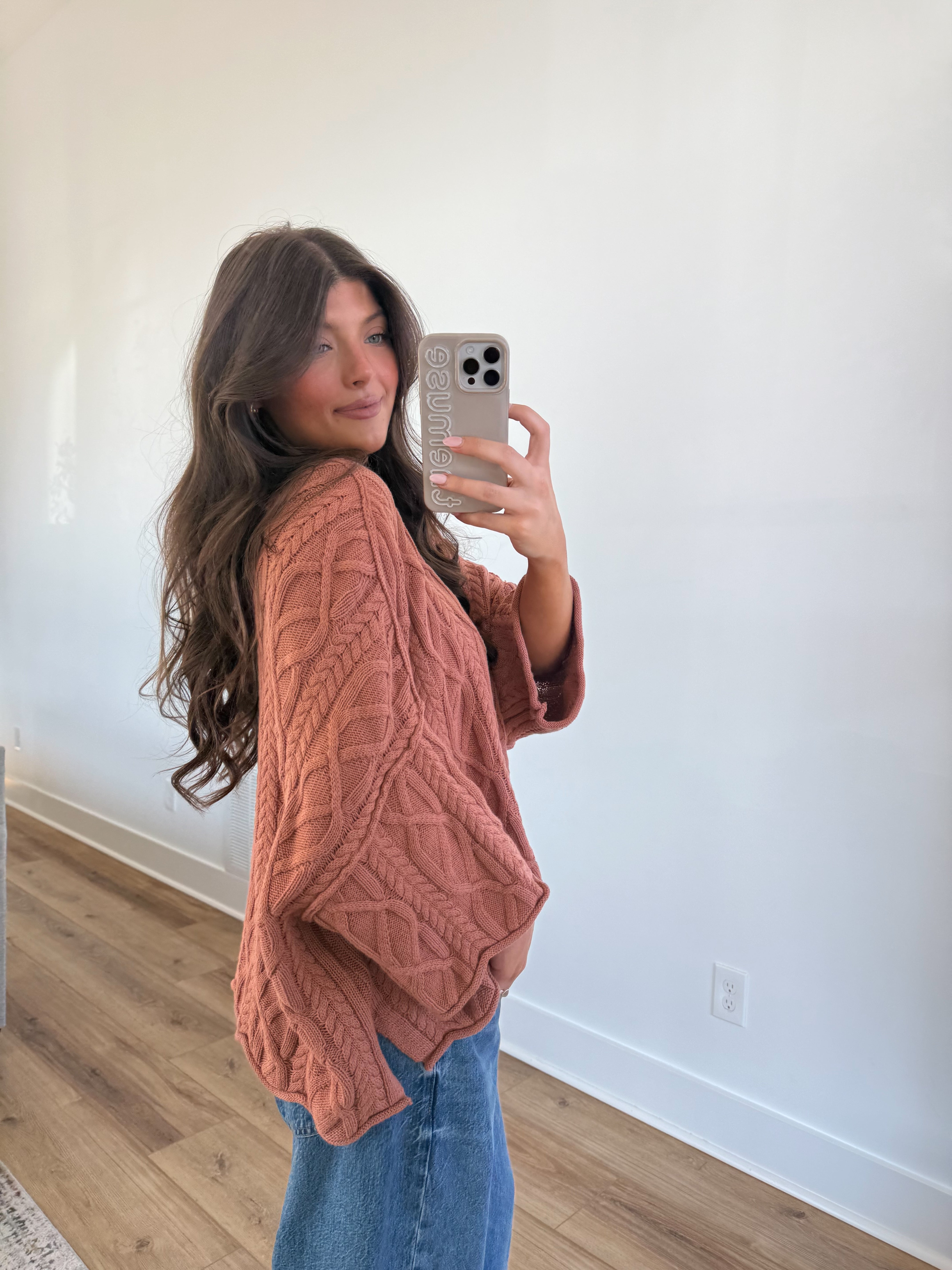 The Soft Scallop Sweater (Pumpkin)