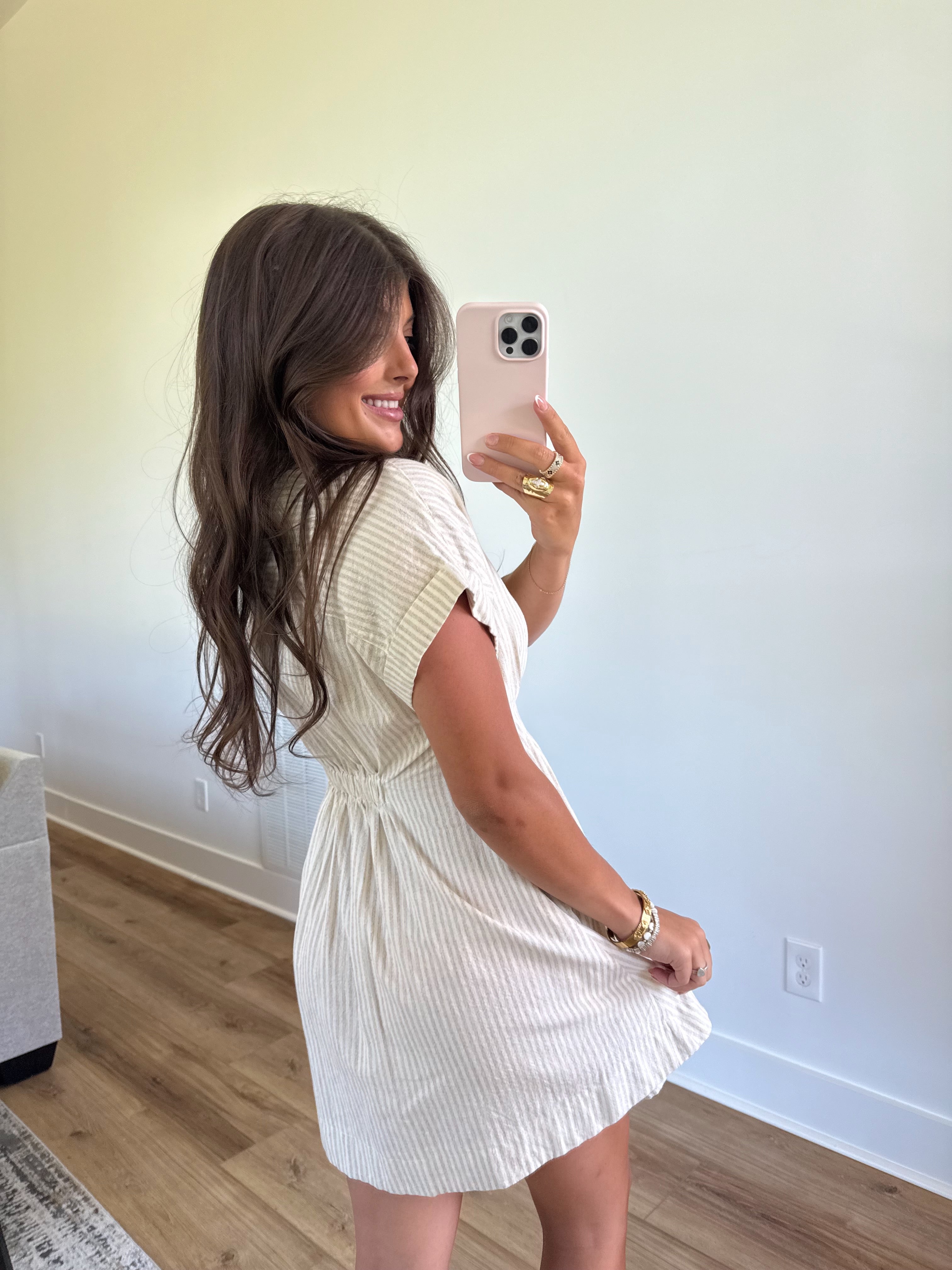 Sand Stripes Dress