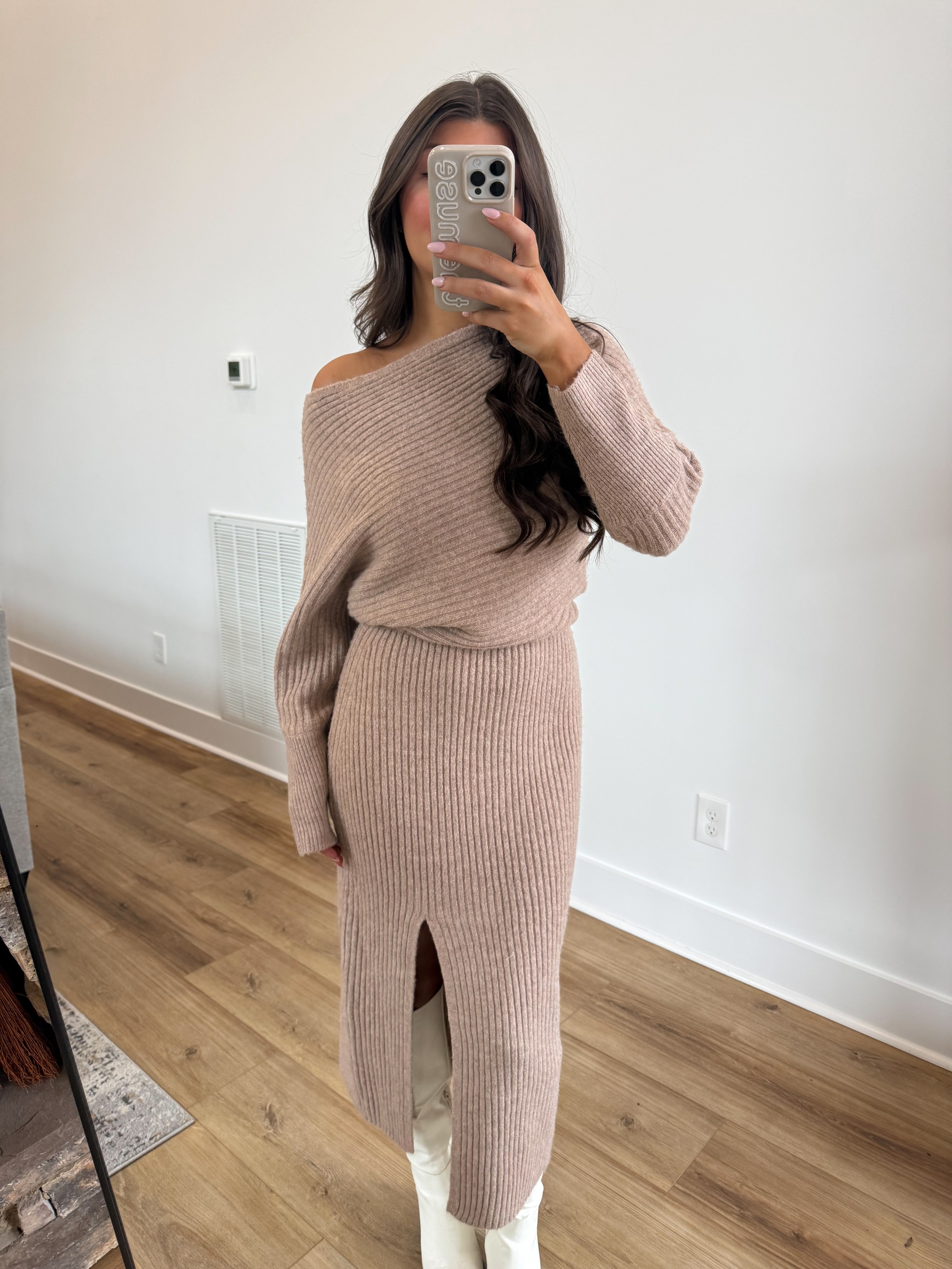 Holiday Toast Knit Dress