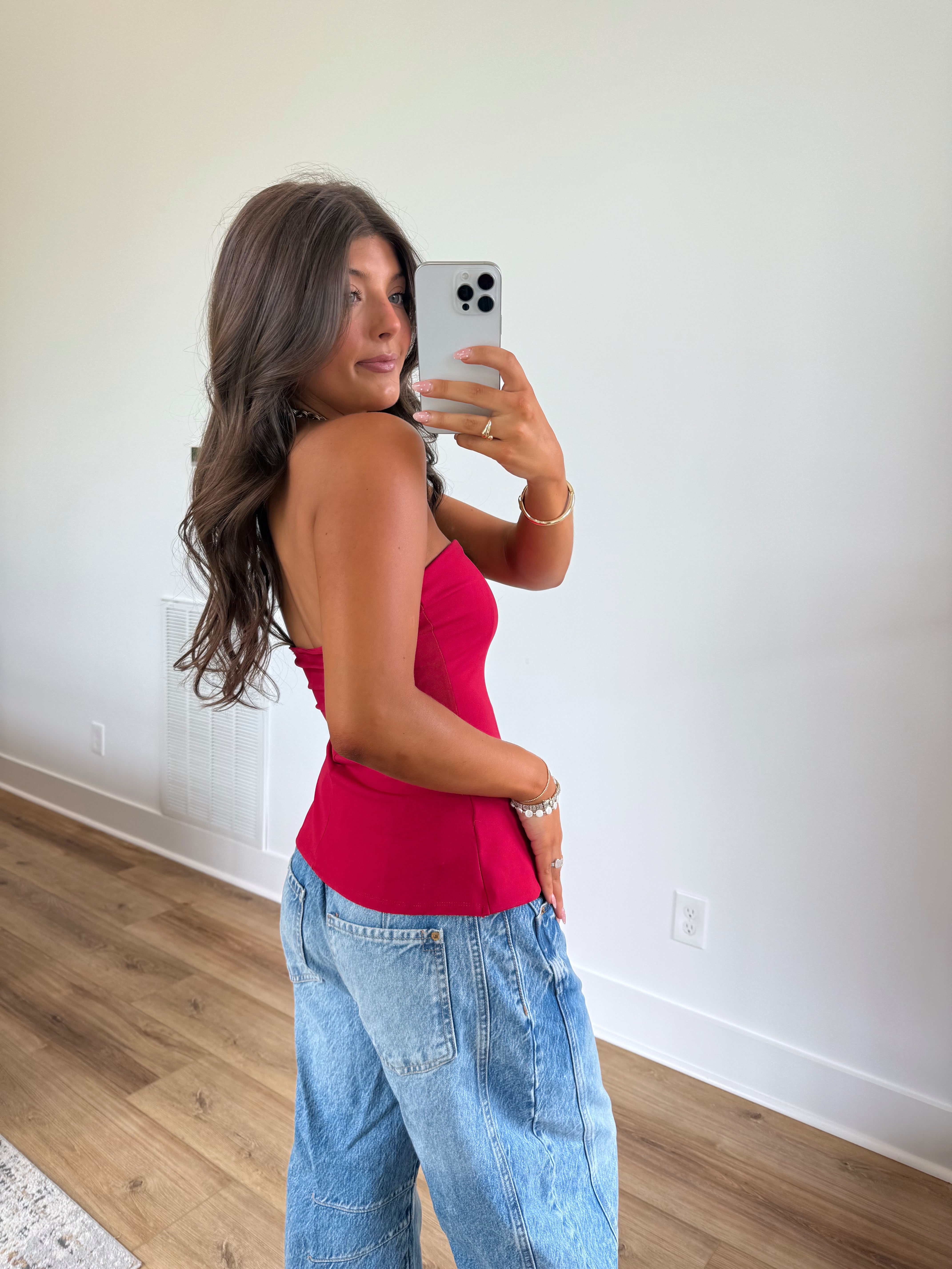 The Evening Top (Red)