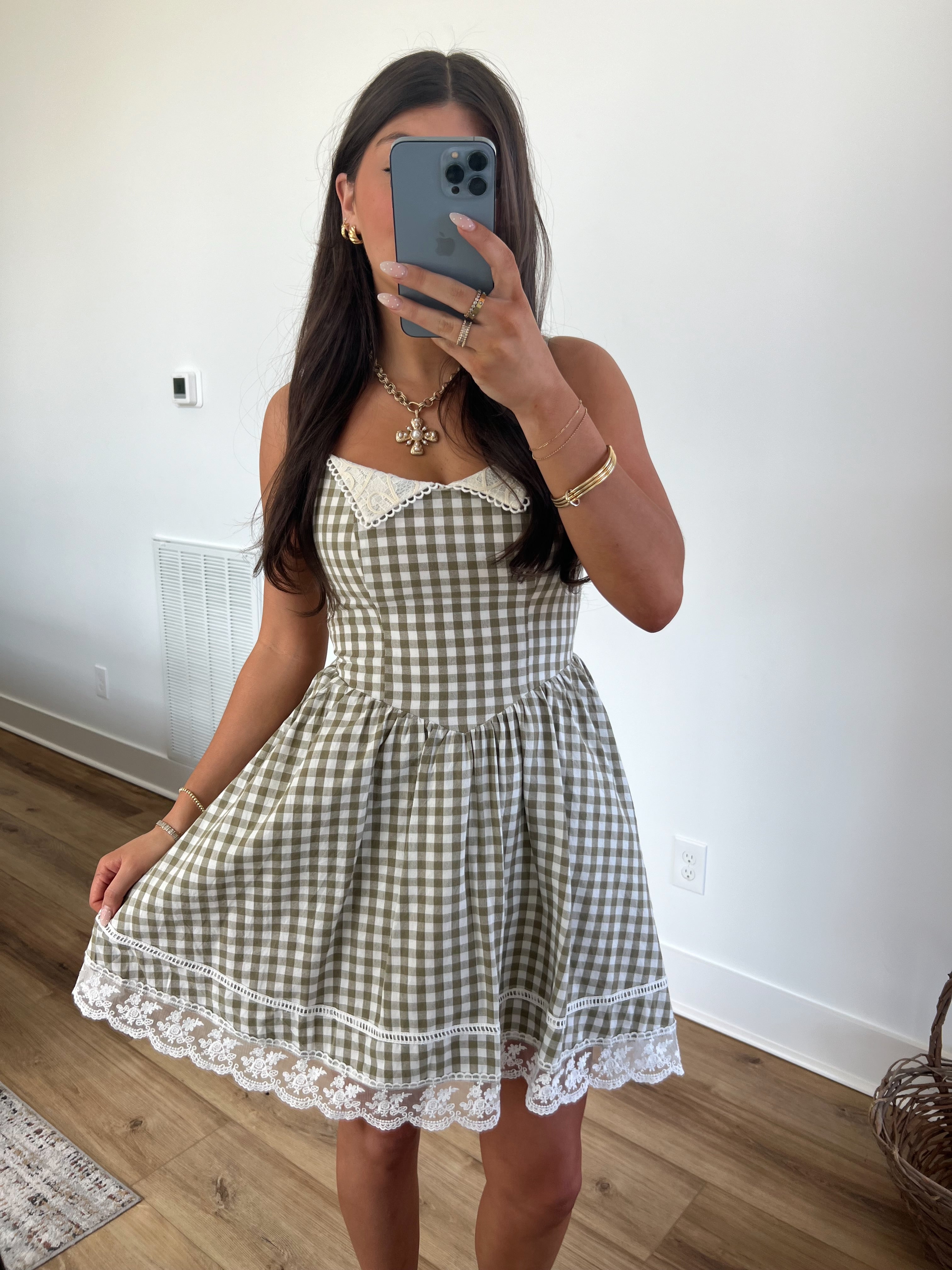 Garden Picnic Mini Dress