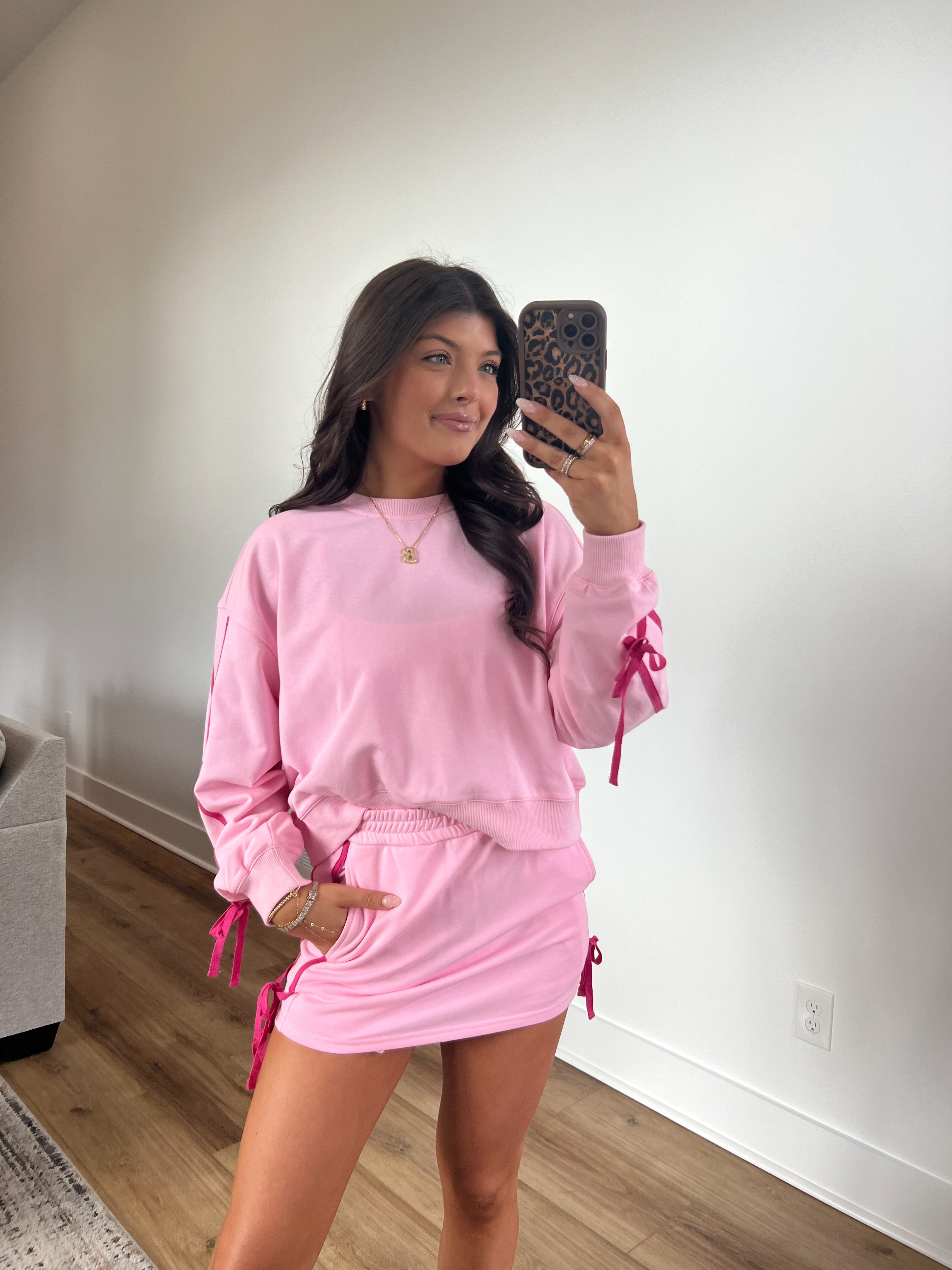 Pink Tones Skort Set