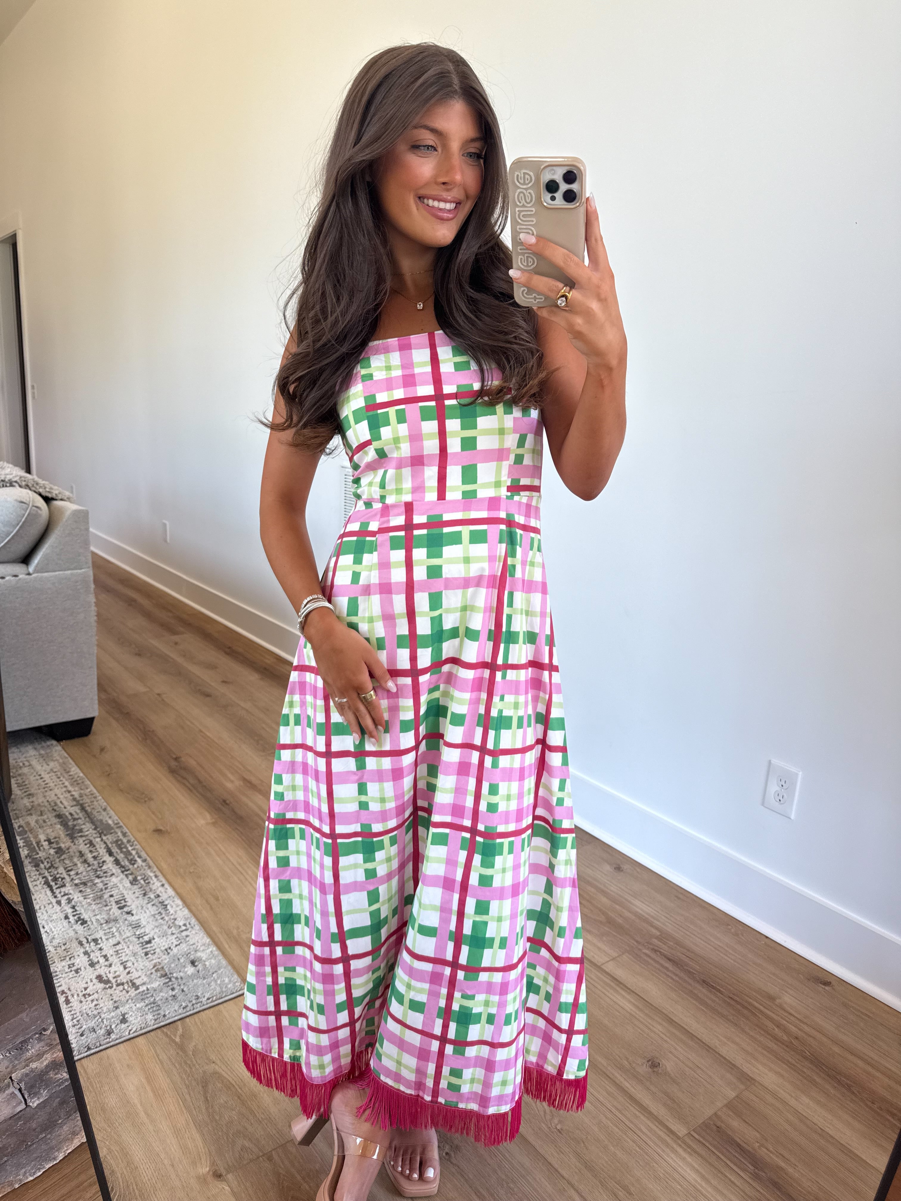 Pink Cabana Dress