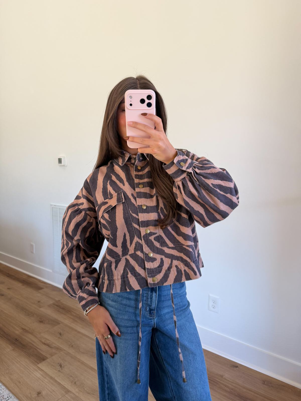 Soho Zebra Top