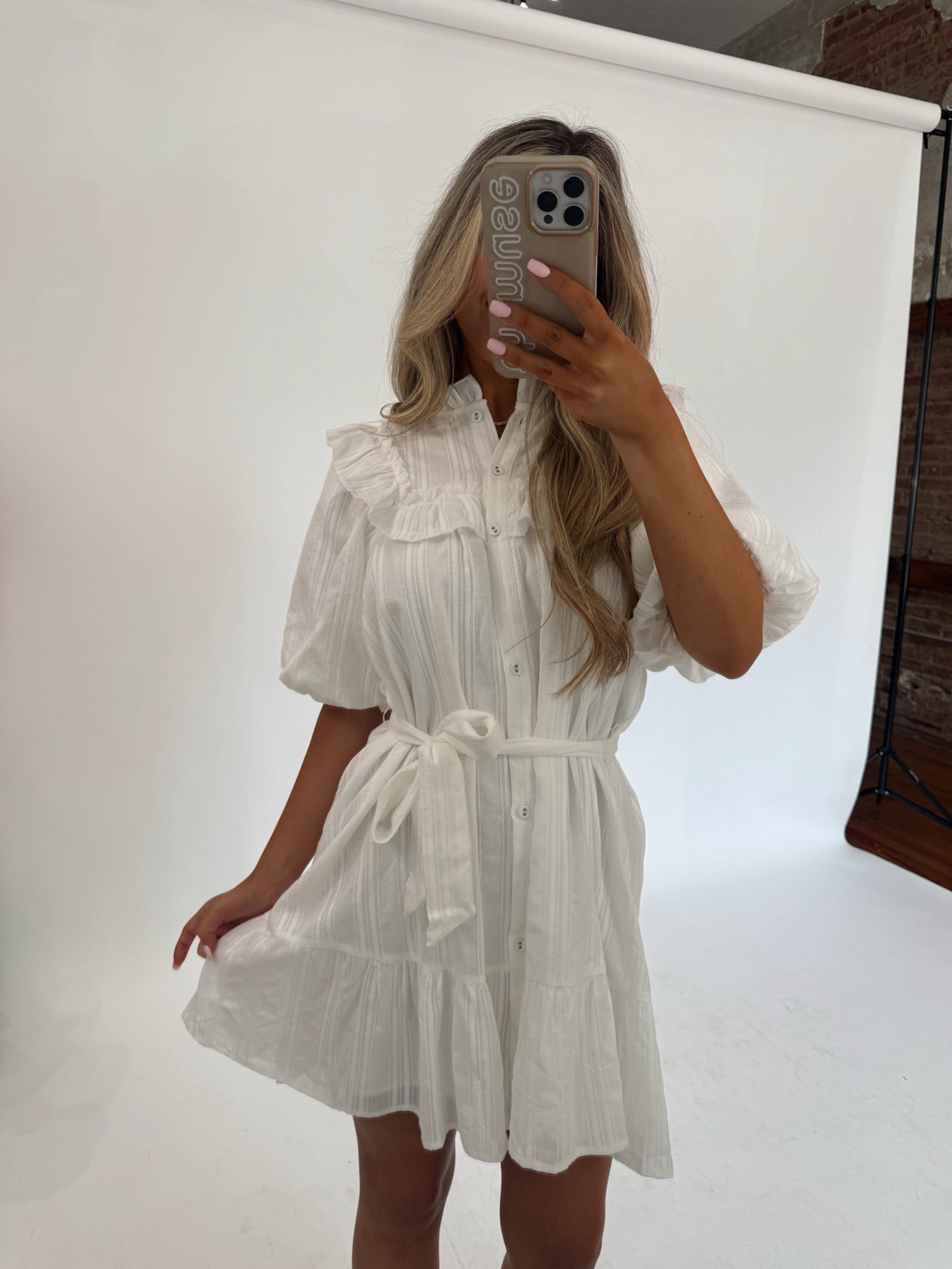 Cotton Ruffle Mini