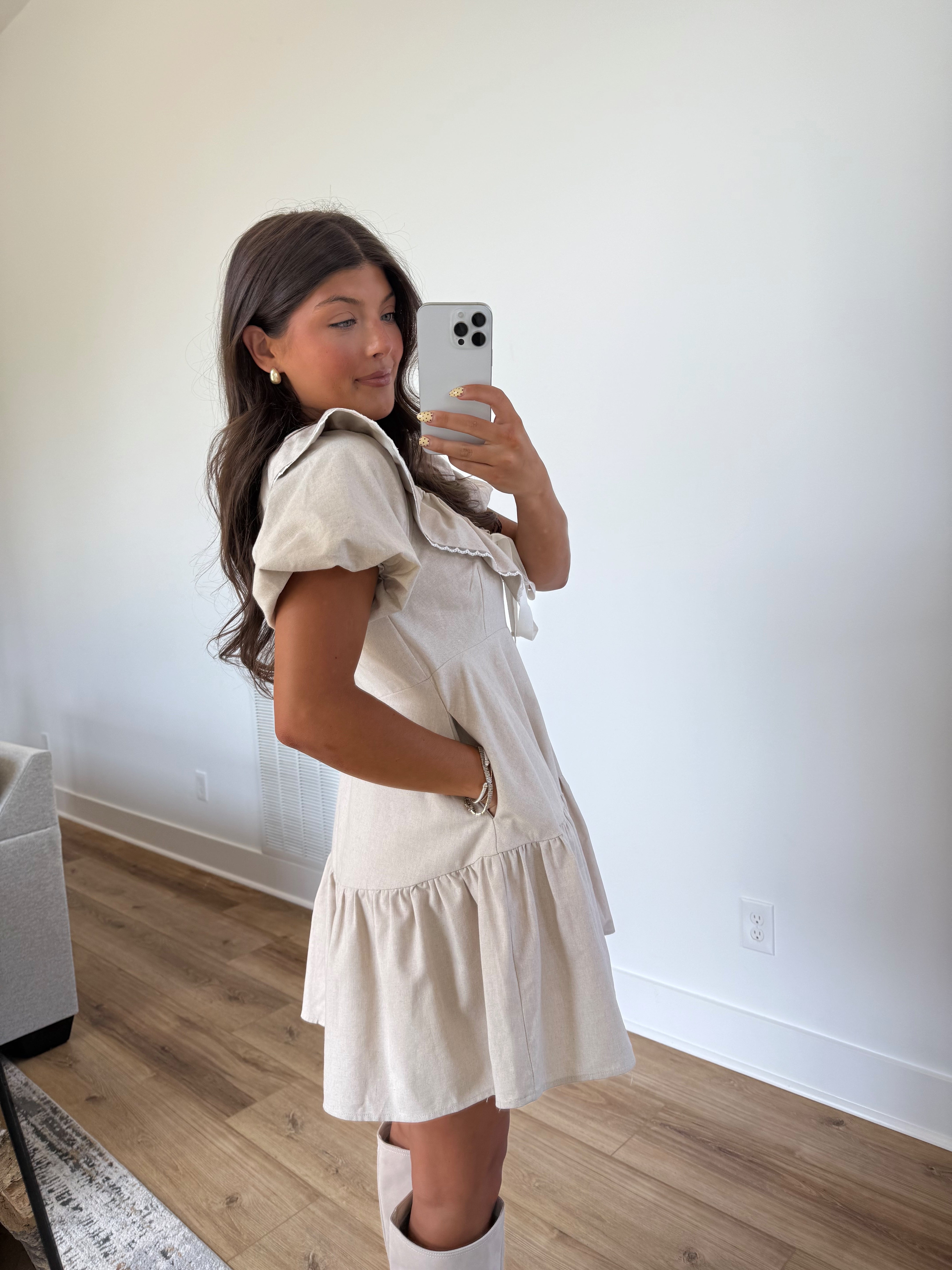 Mollie Linen Dress