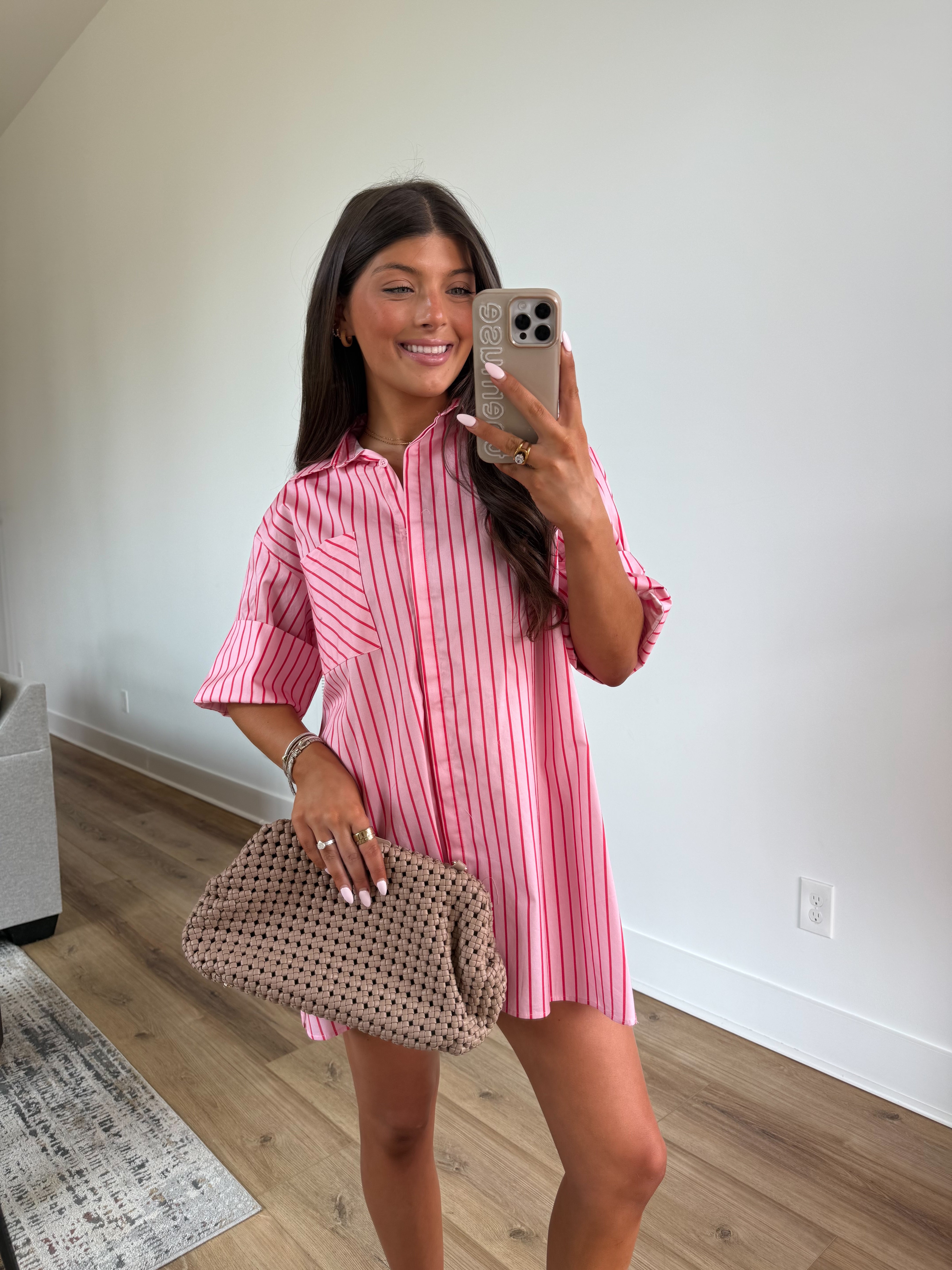 Strawberry Stripes Mini Dress/Top