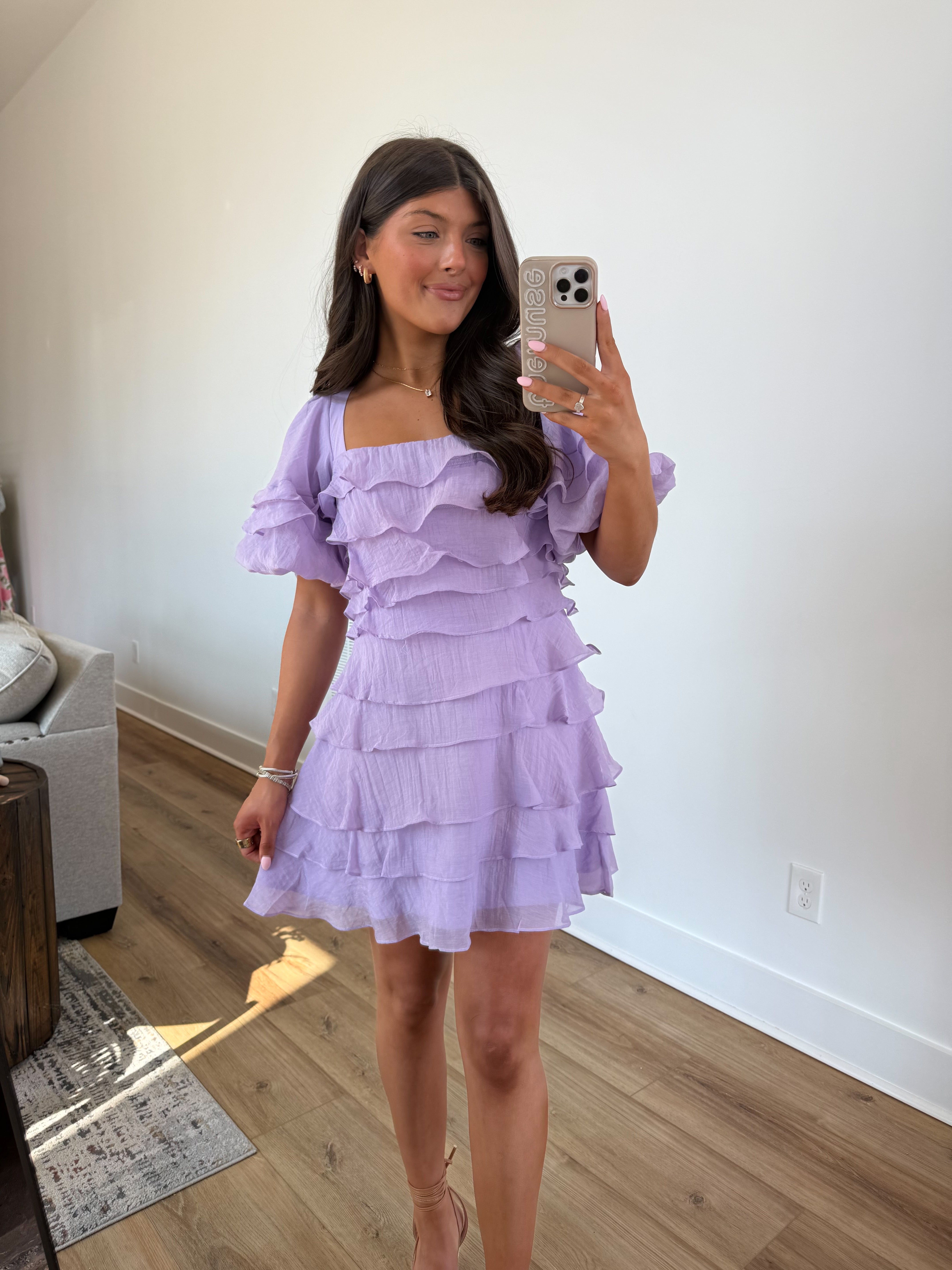 The Lavender Tiered Dress