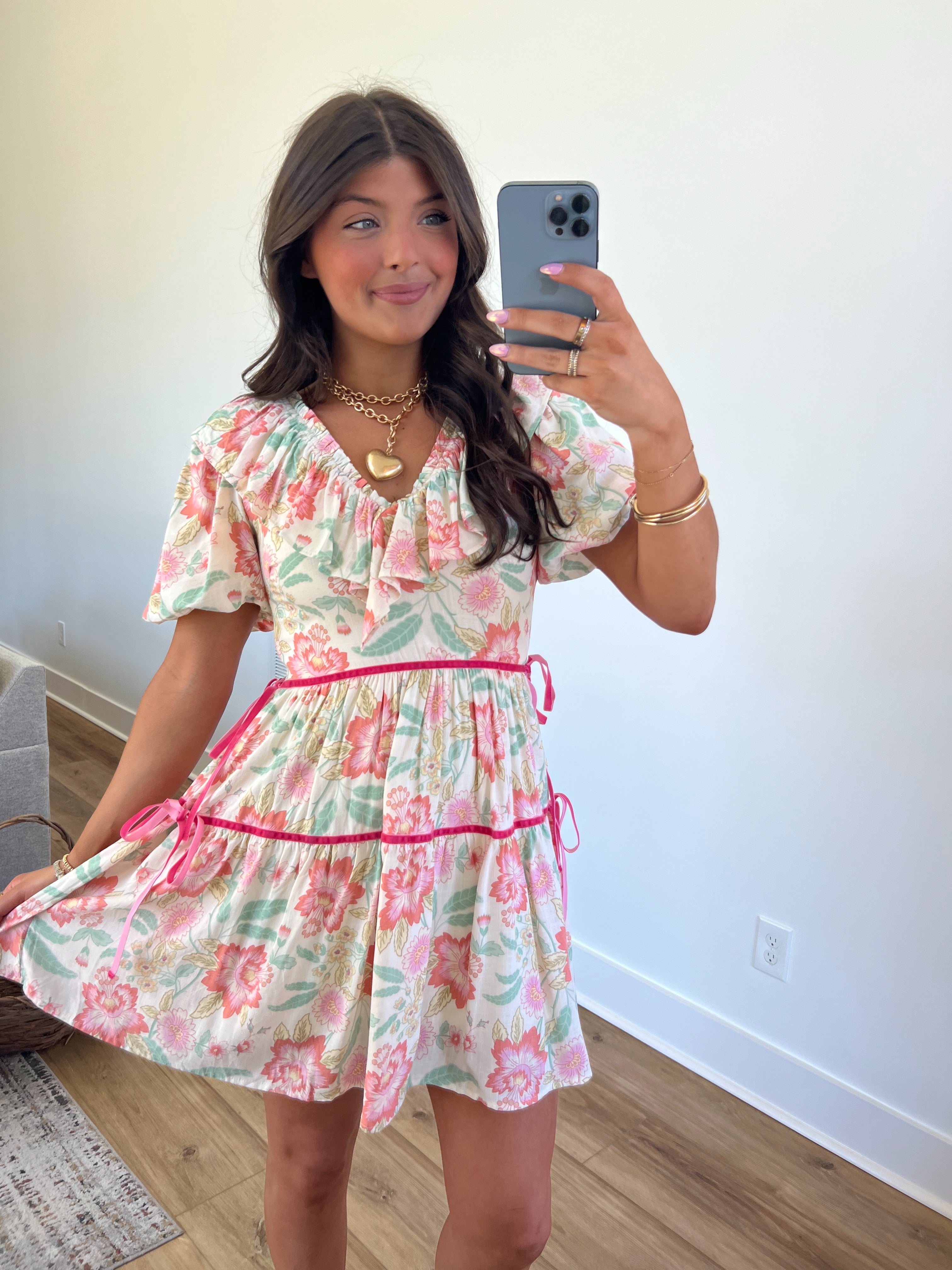 Floral Lorenze Mini Dress