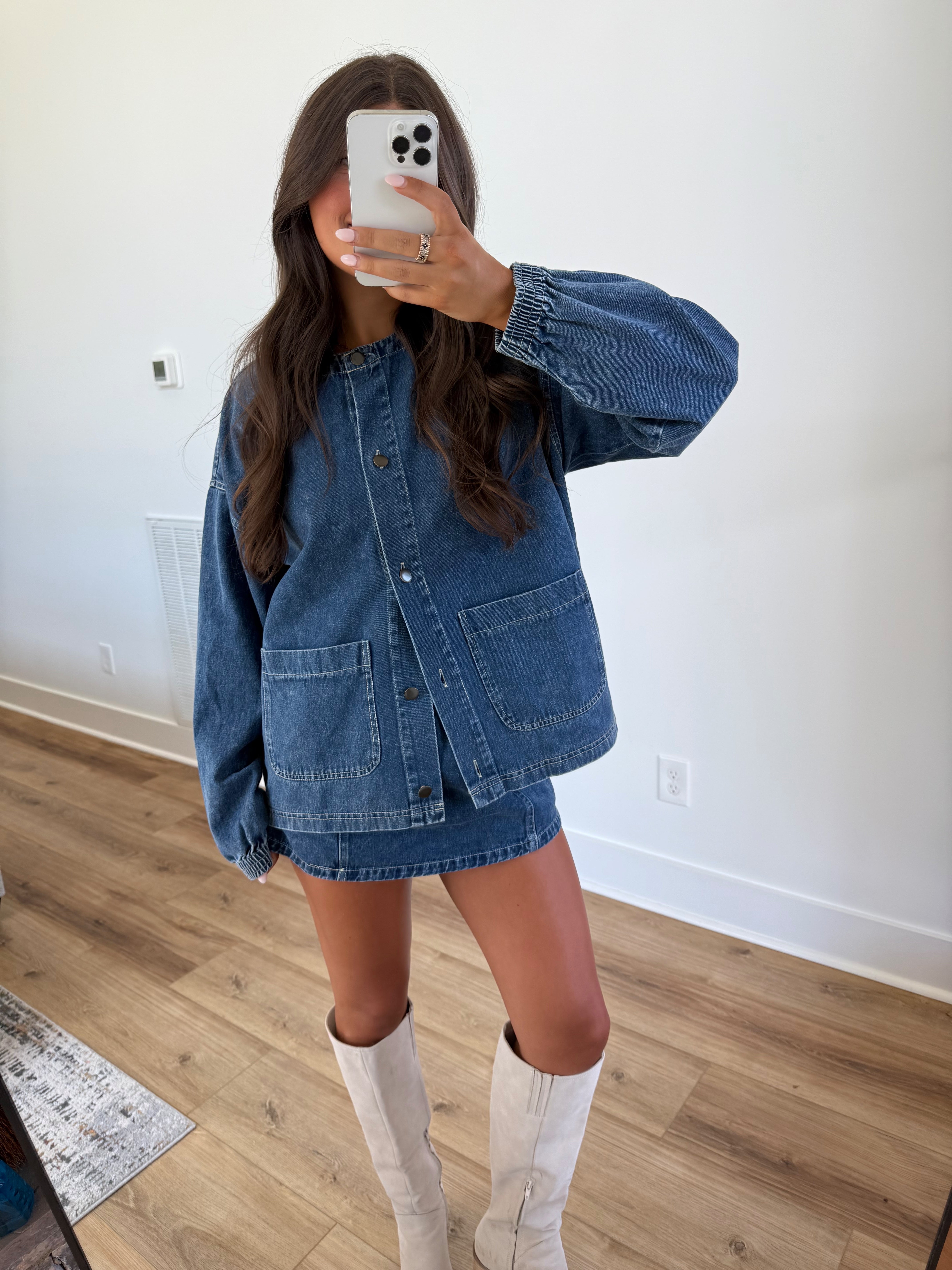 Dairy Girl Denim Set(PRE-ORDER (End of Oct.)/ Restock)