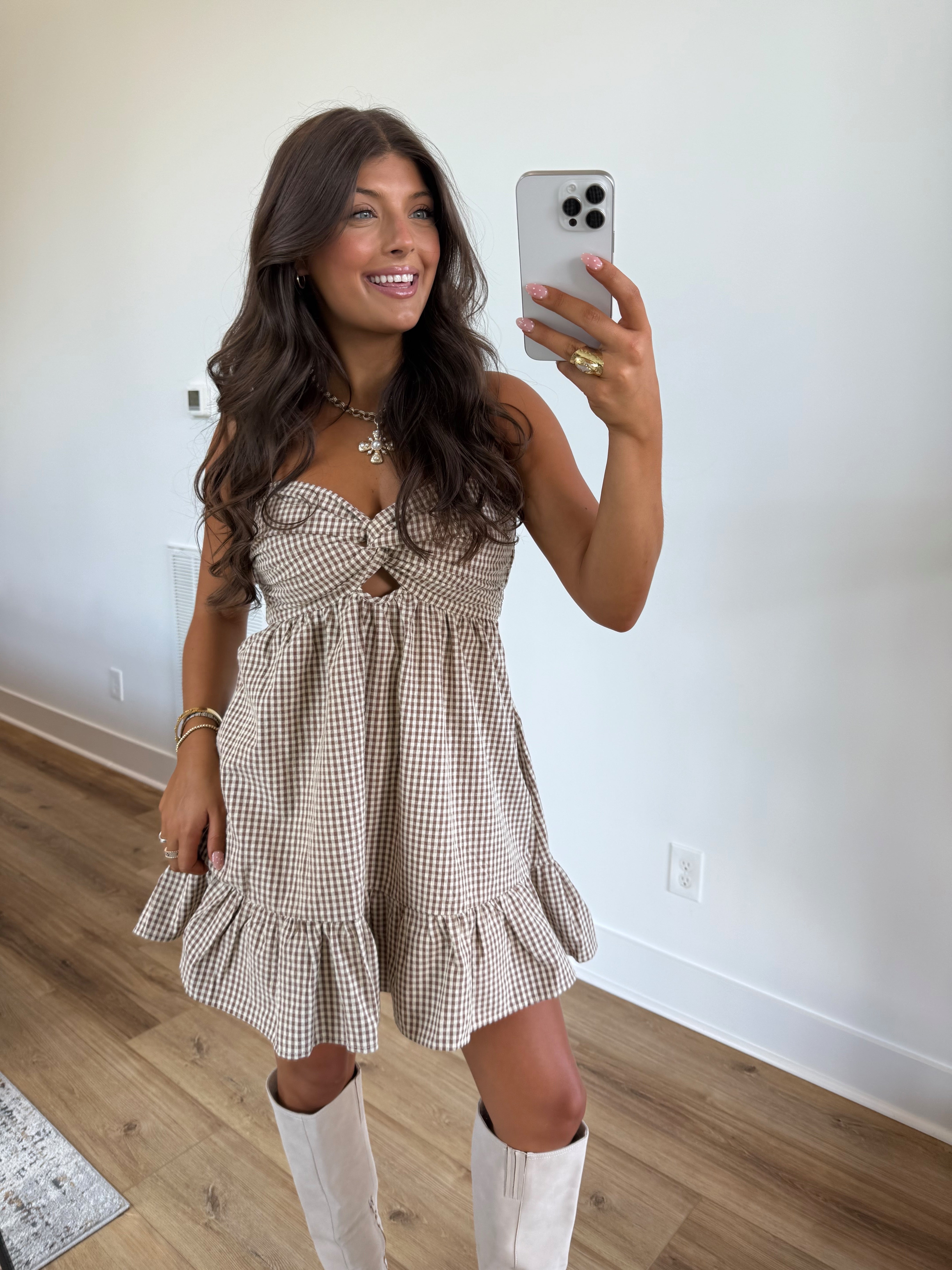 Twist of Fall Romper