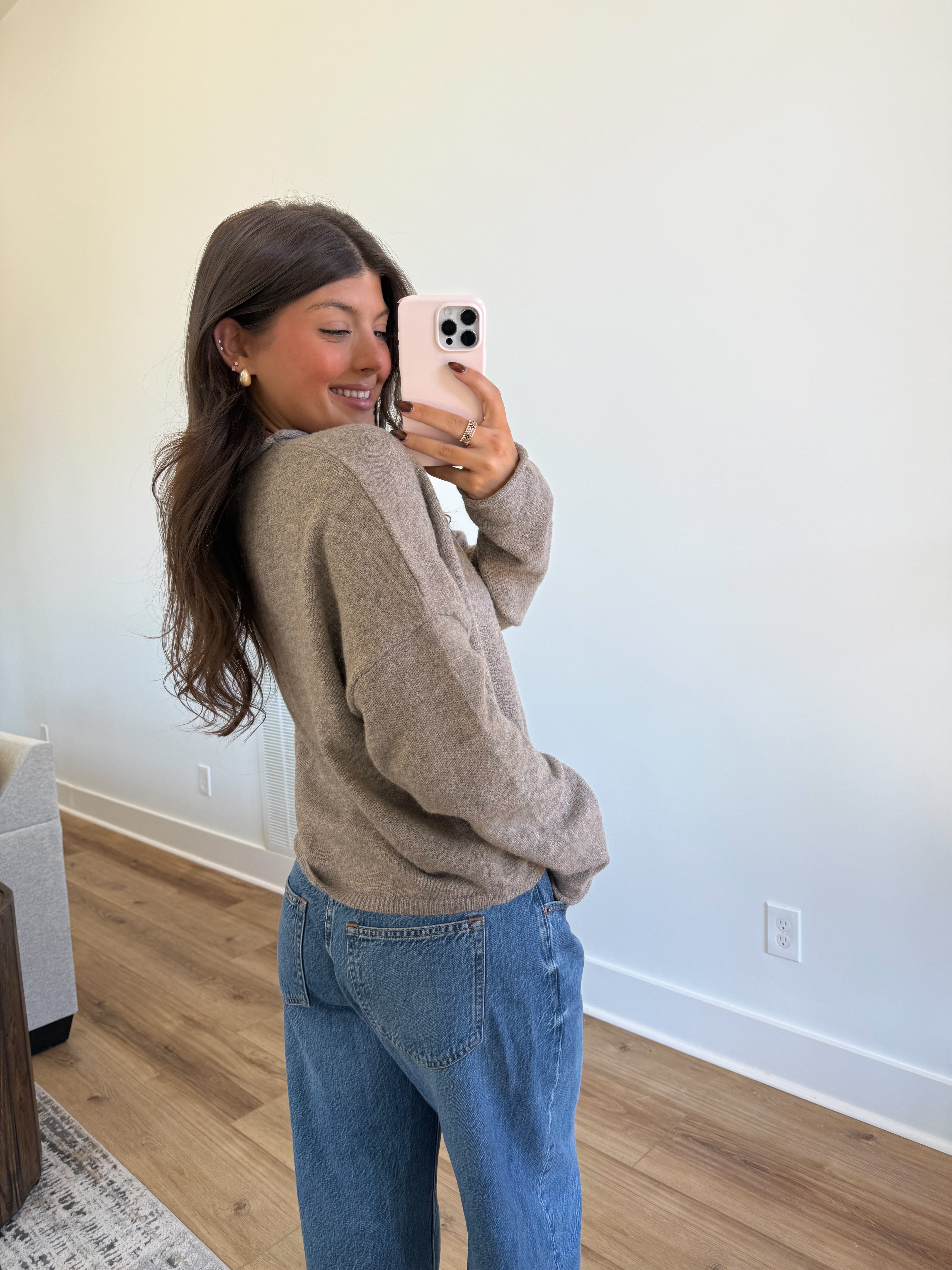 Best Dress Cardigan (Tan) (Restock)