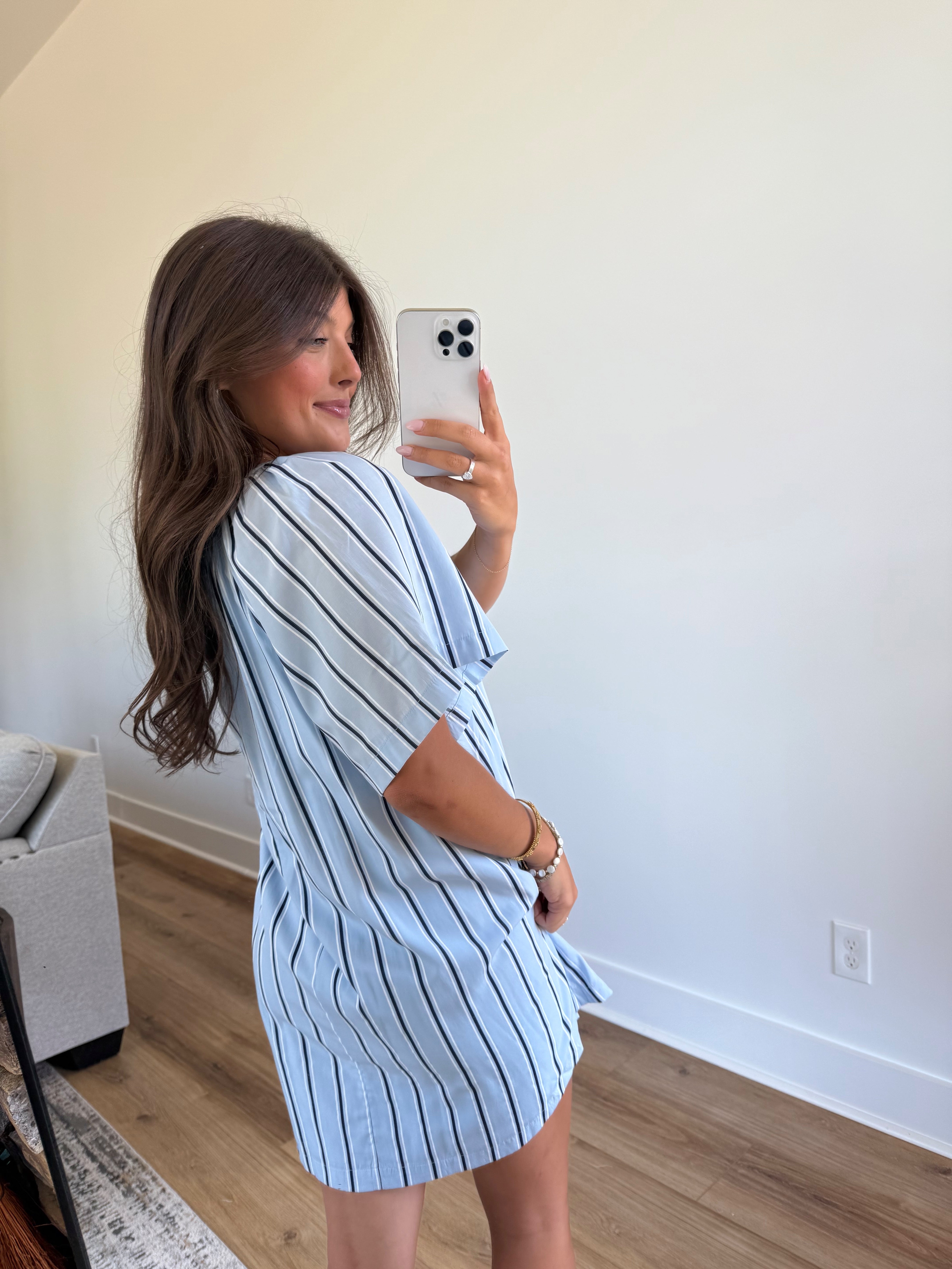 Blueberry Burst Mini Dress