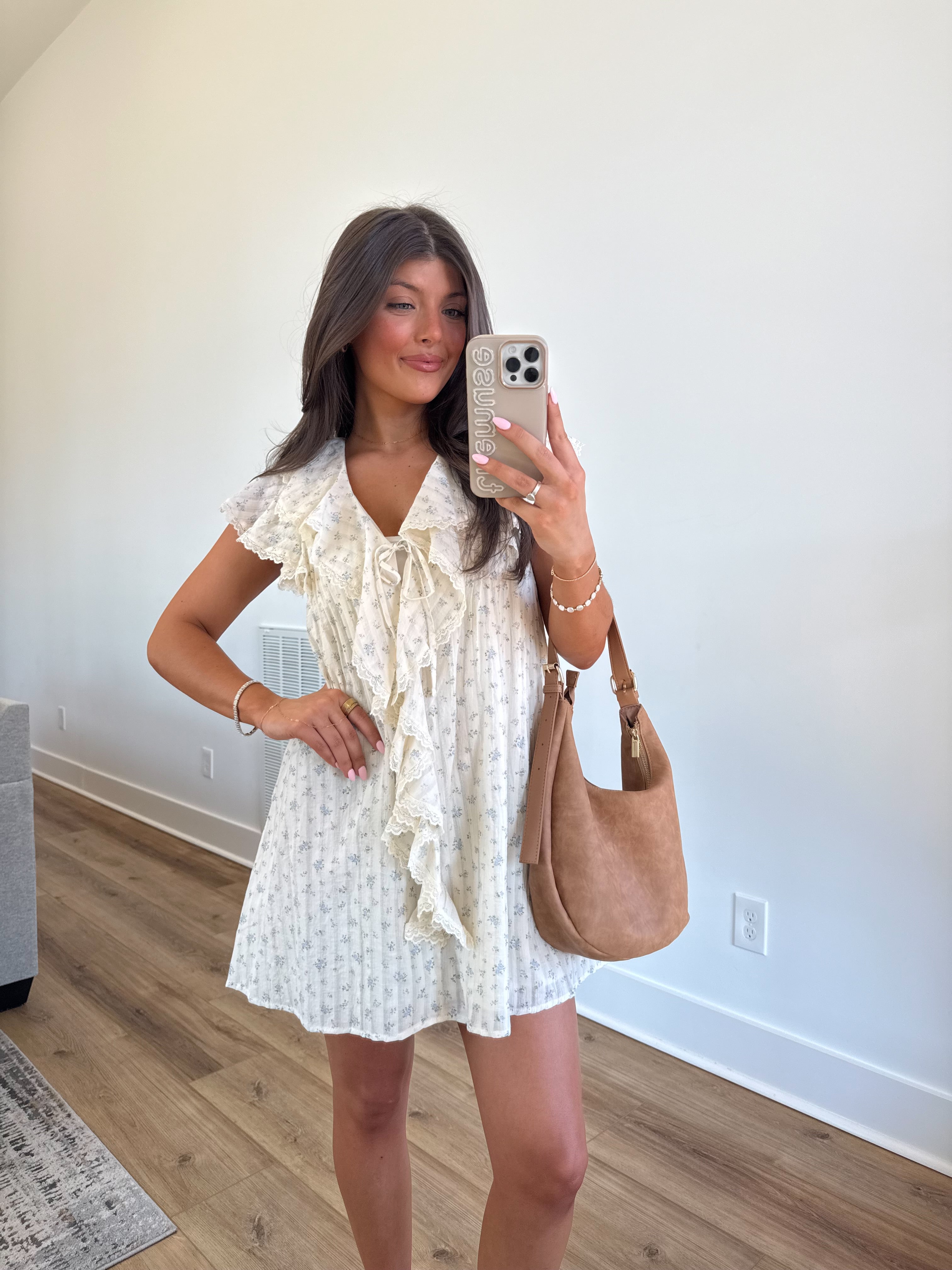 The Seaside Lace Dress (Floral)