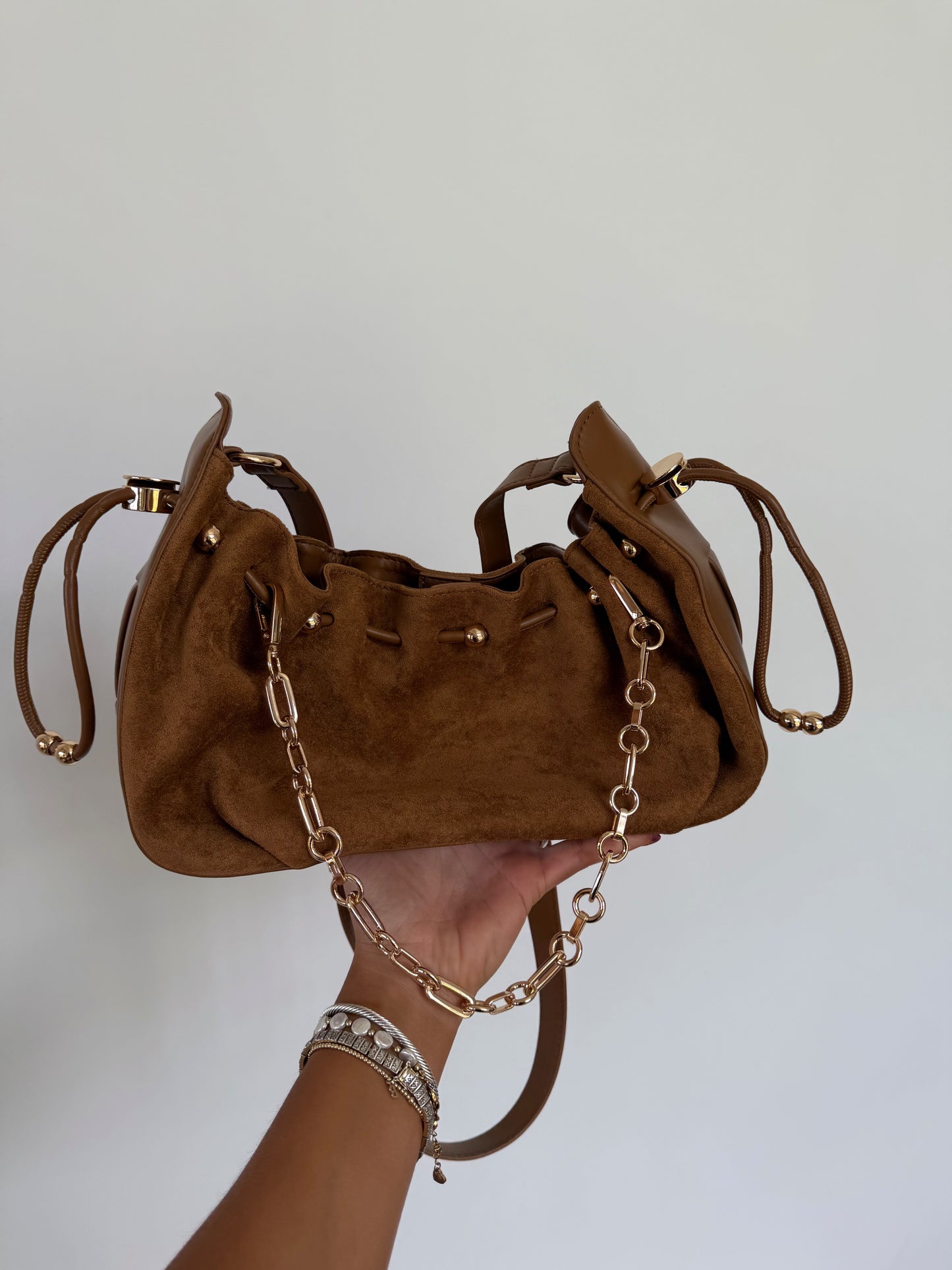 Chestnut Chain Satchel