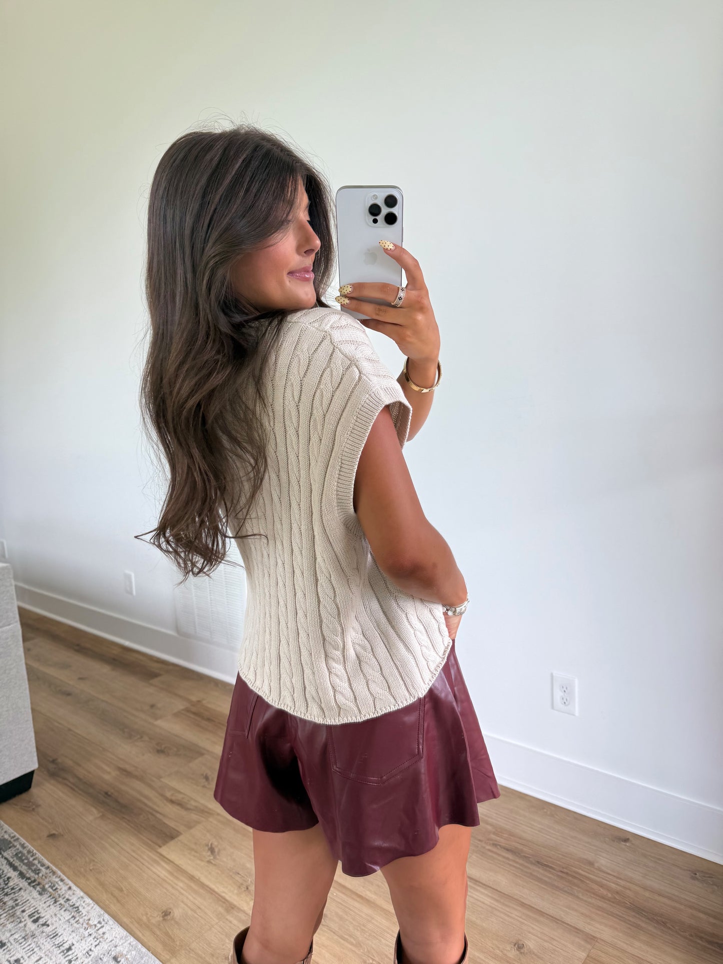 Ivy Cable Knit Top