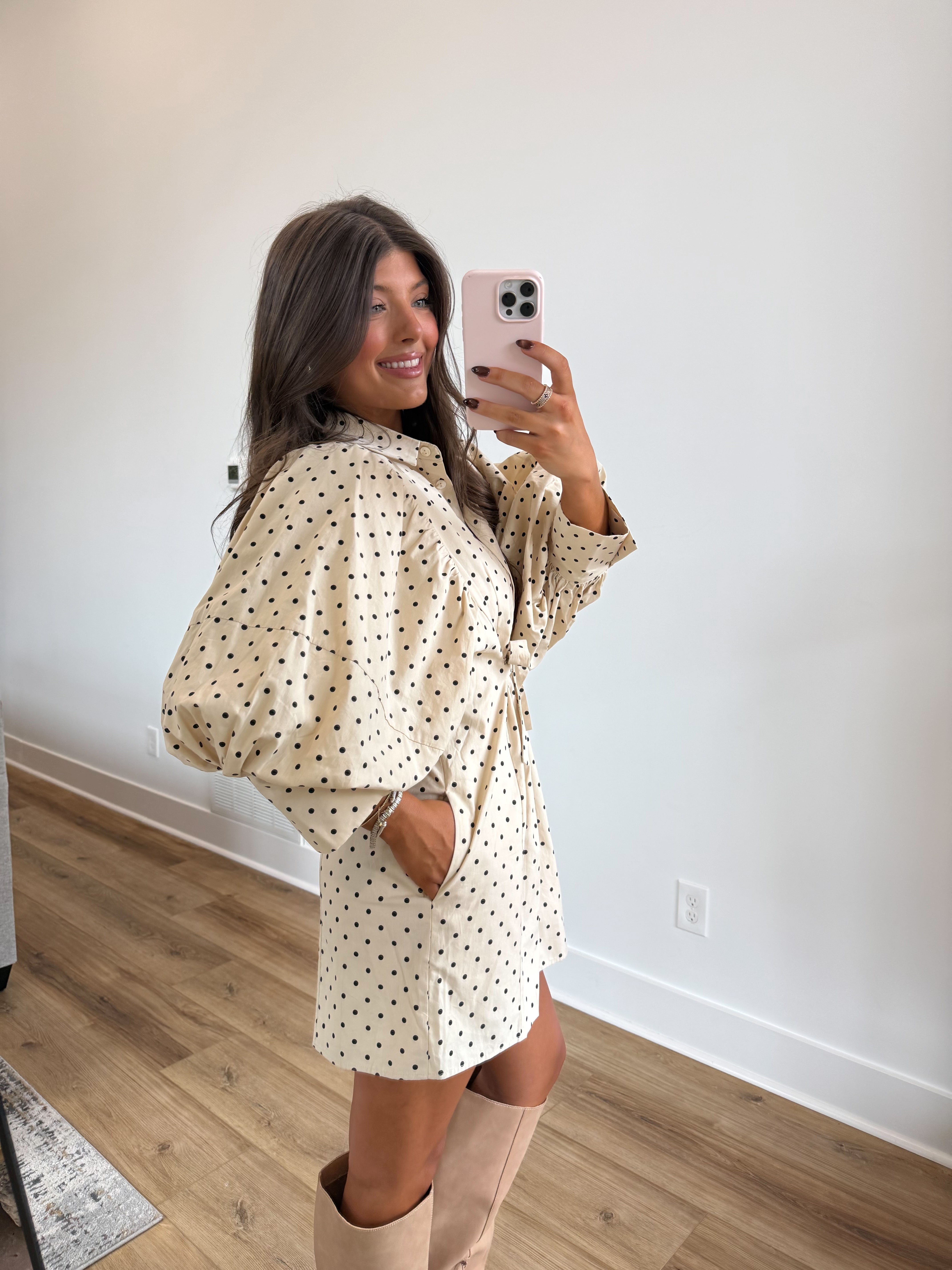 Sunday Morning Dress (Polka Dot) (Restock)