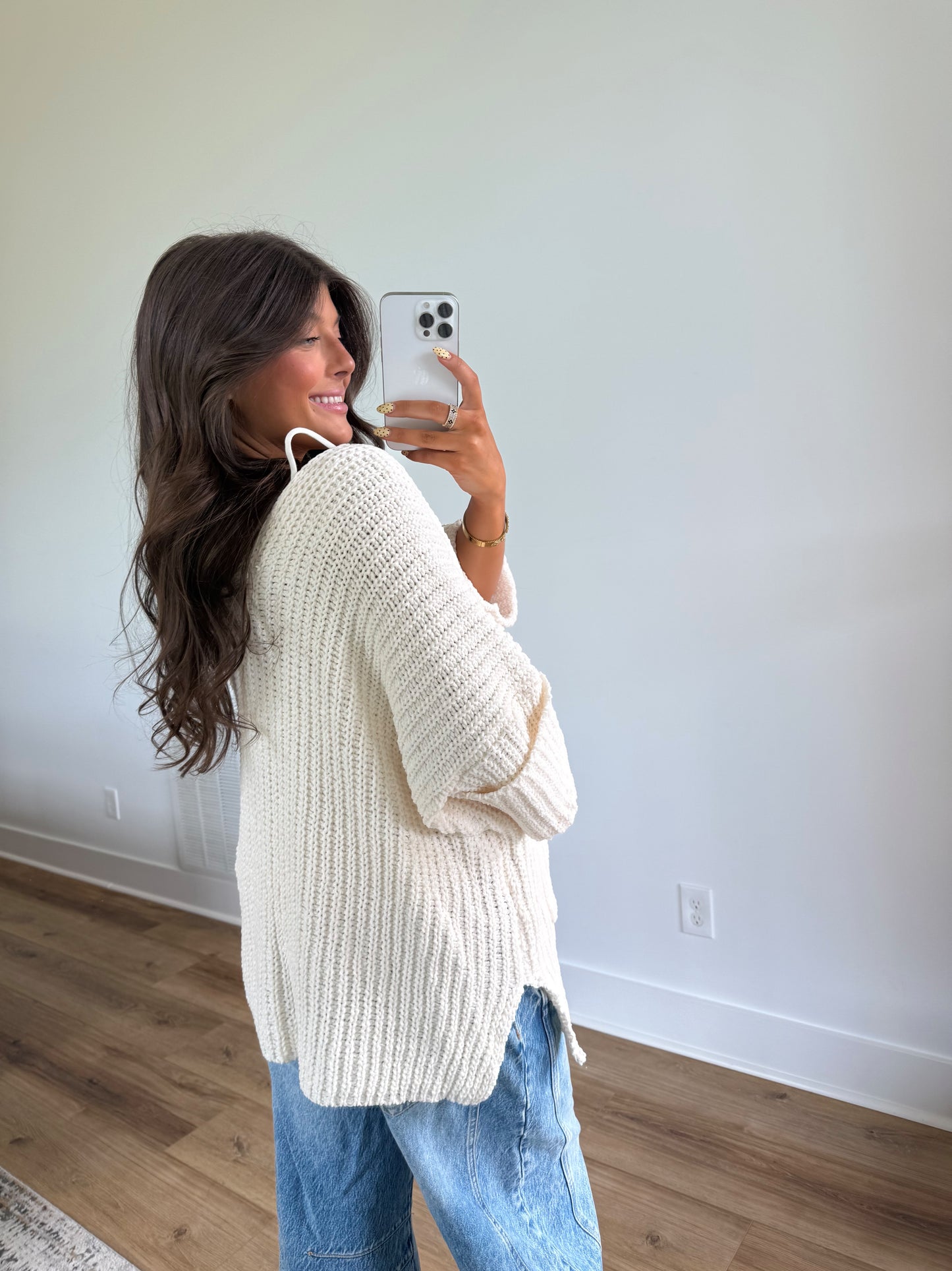 Oat Milk Cardigan (Cream)(PRE-ORDER (Mid-October)/ Restock)