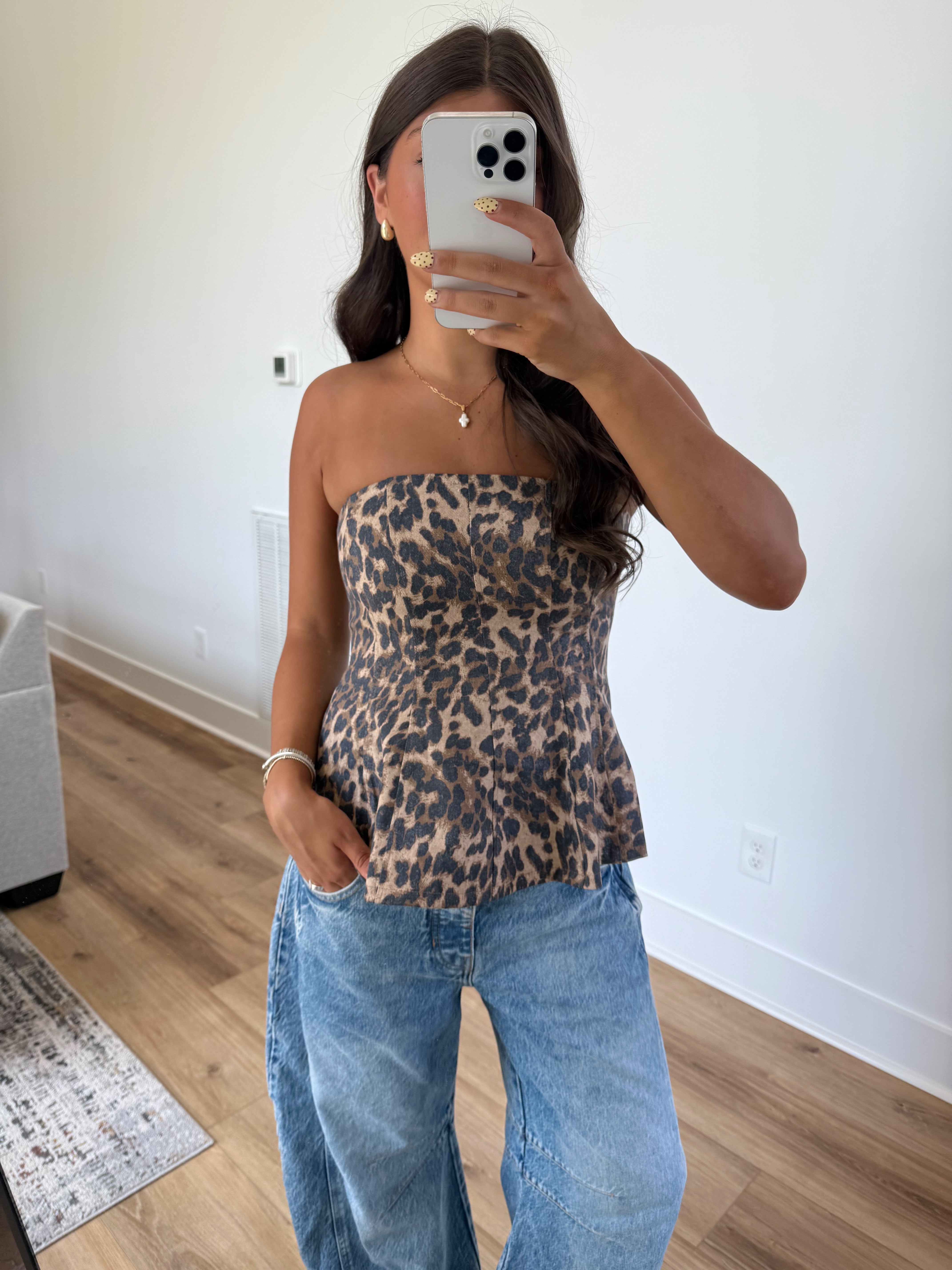 Cheetah Tube Top