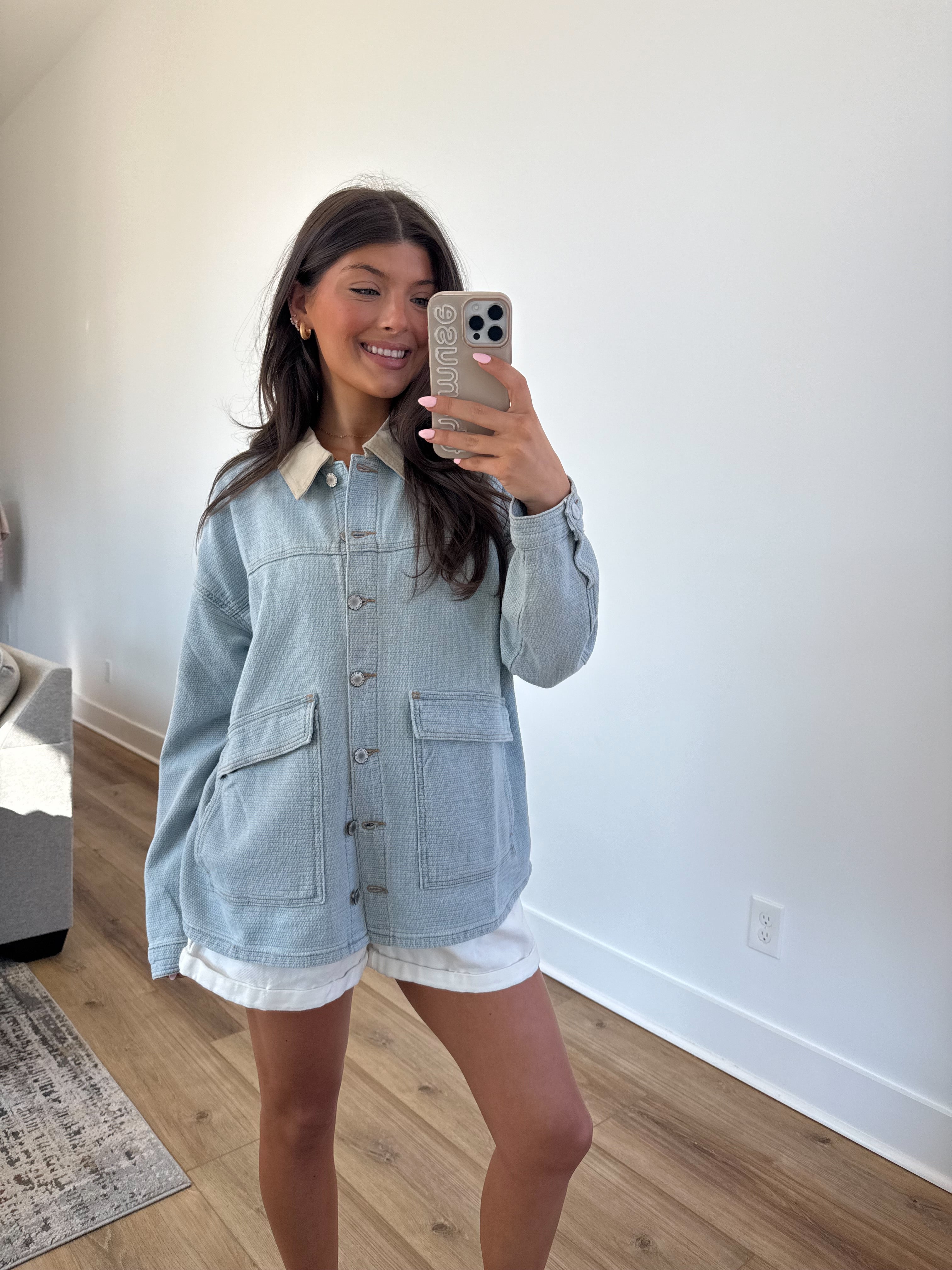 The Dockside Denim Top