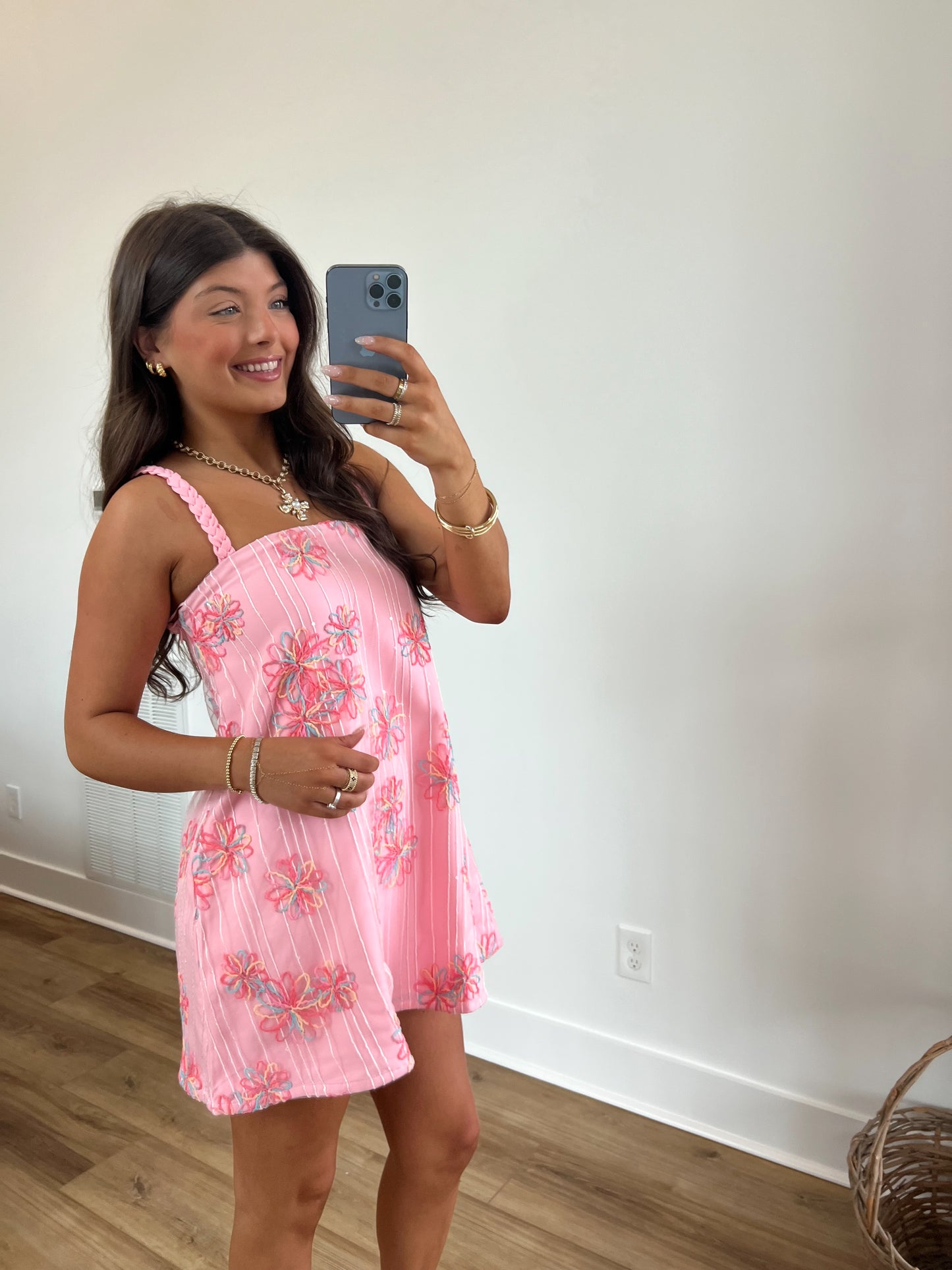 Pretty In Pink Flower Dress