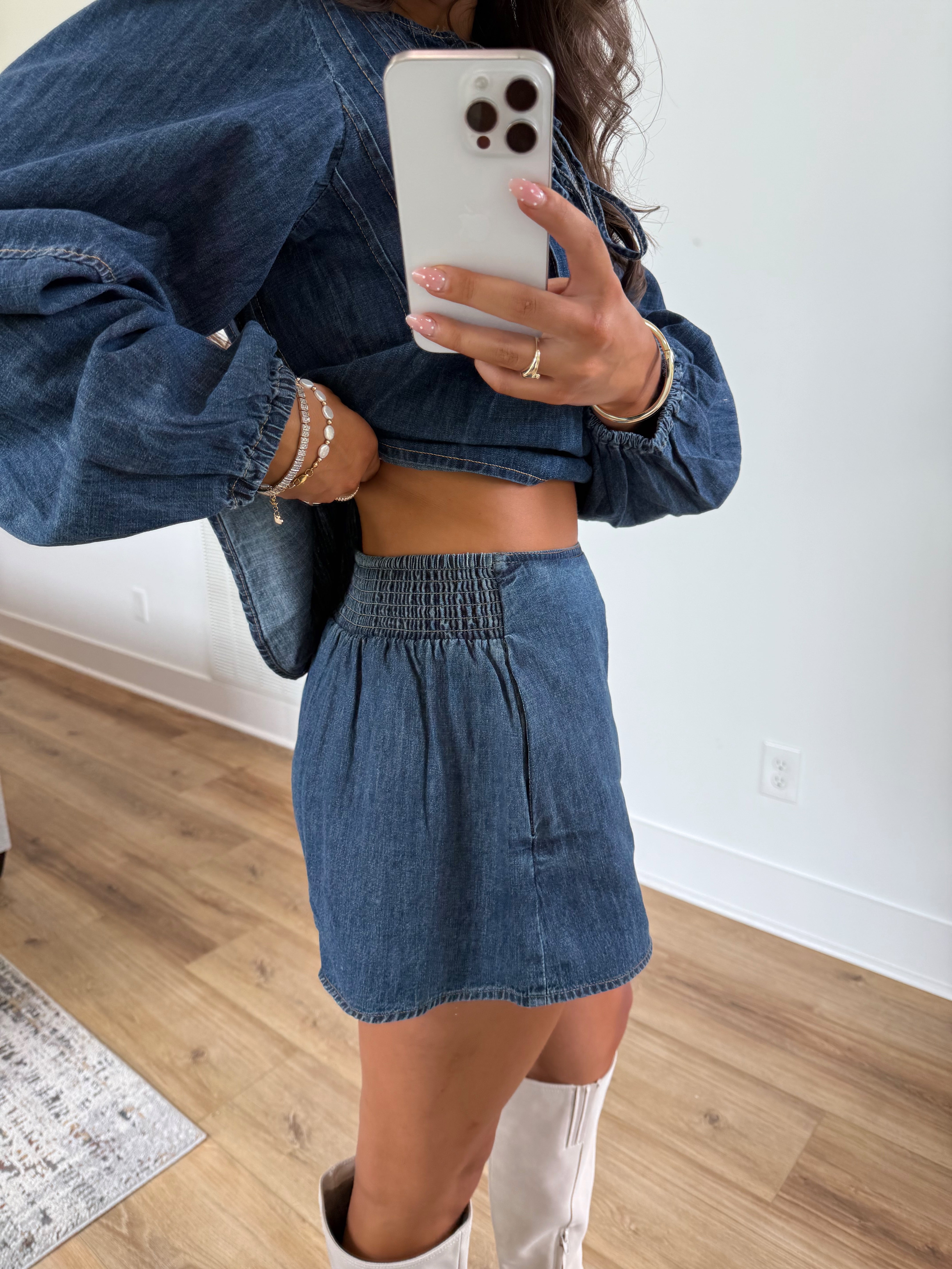 Pumpkin Patch Denim Set