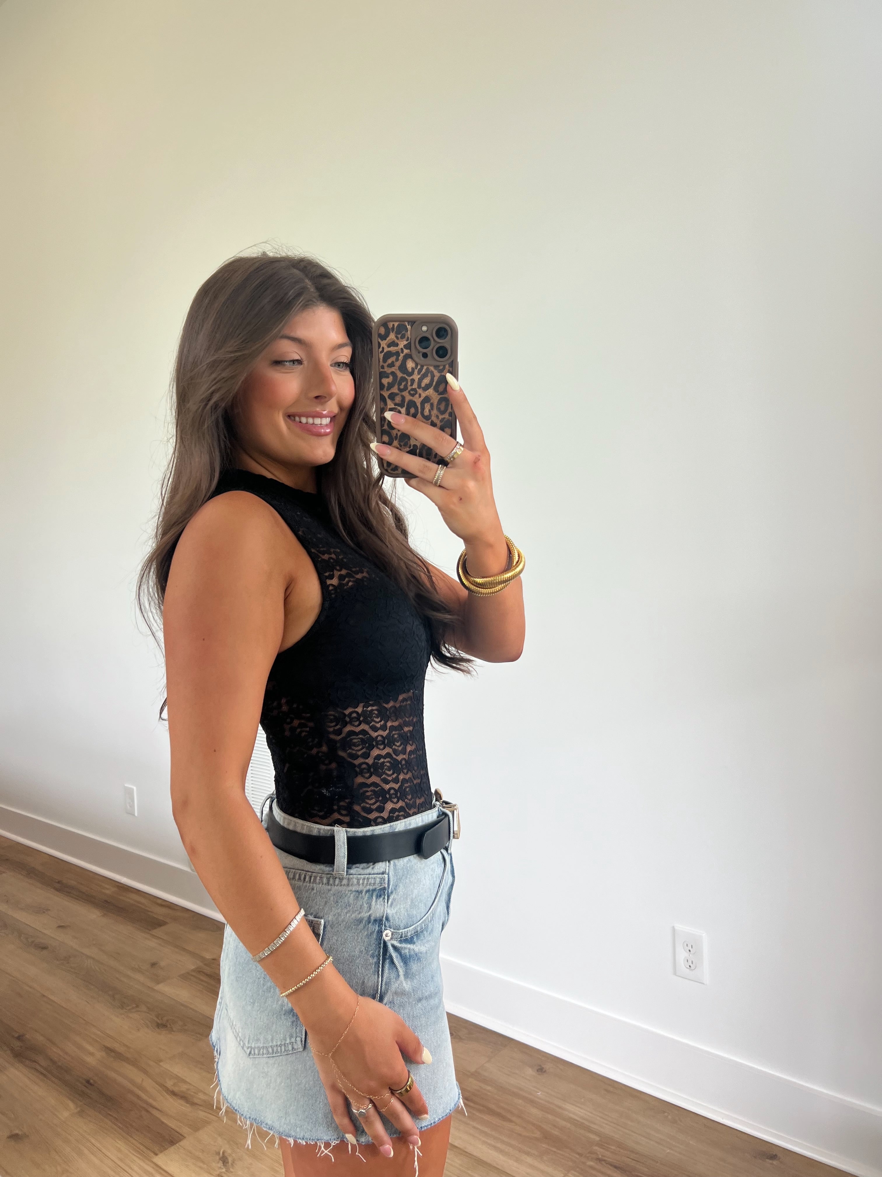Rose Lace Bodysuit (Restock)